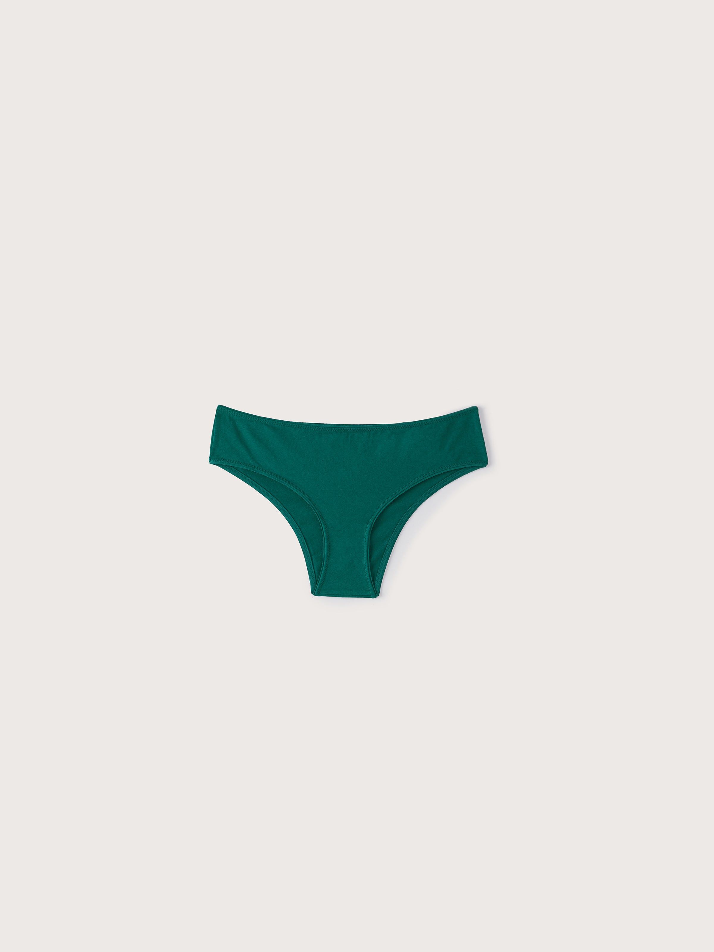 The Organic Cotton Hipster Brief in Deep Green sold by Frank & Oak product image thumbnail 3