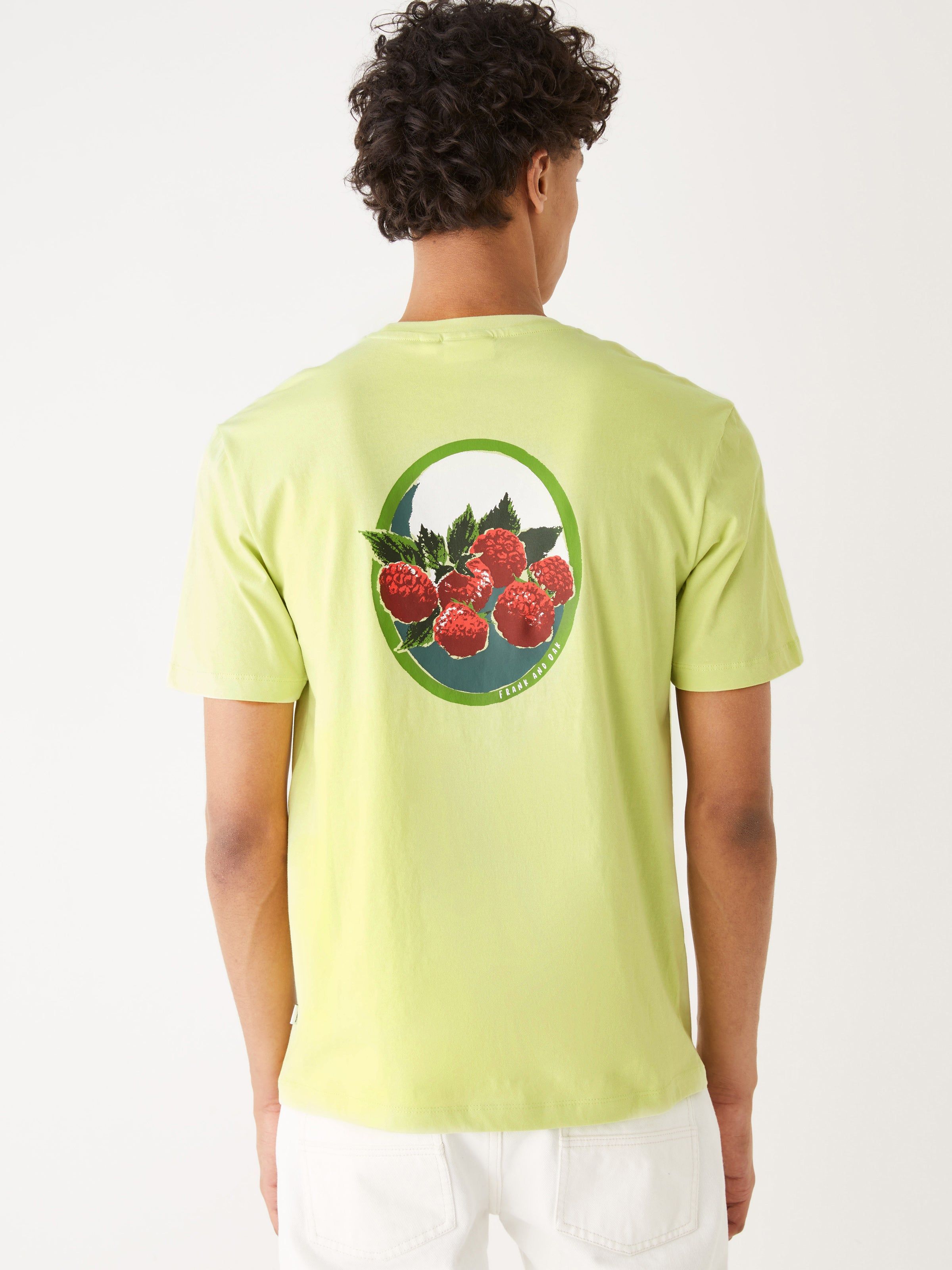 The Relaxed Fit Graphic T-Shirt in Green sold by Frank & Oak product image thumbnail 2