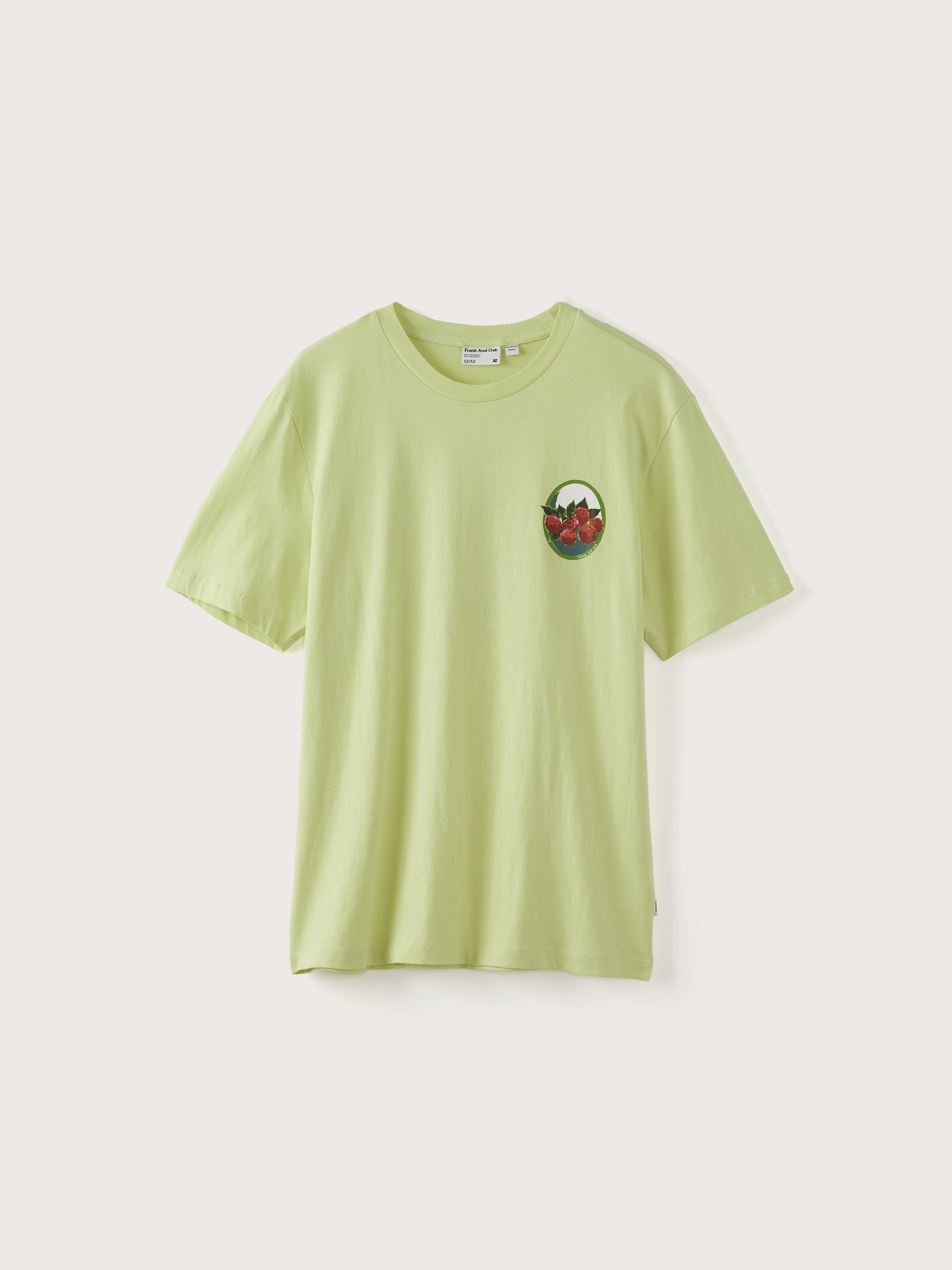 The Relaxed Fit Graphic T-Shirt in Green sold by Frank & Oak product image thumbnail 5