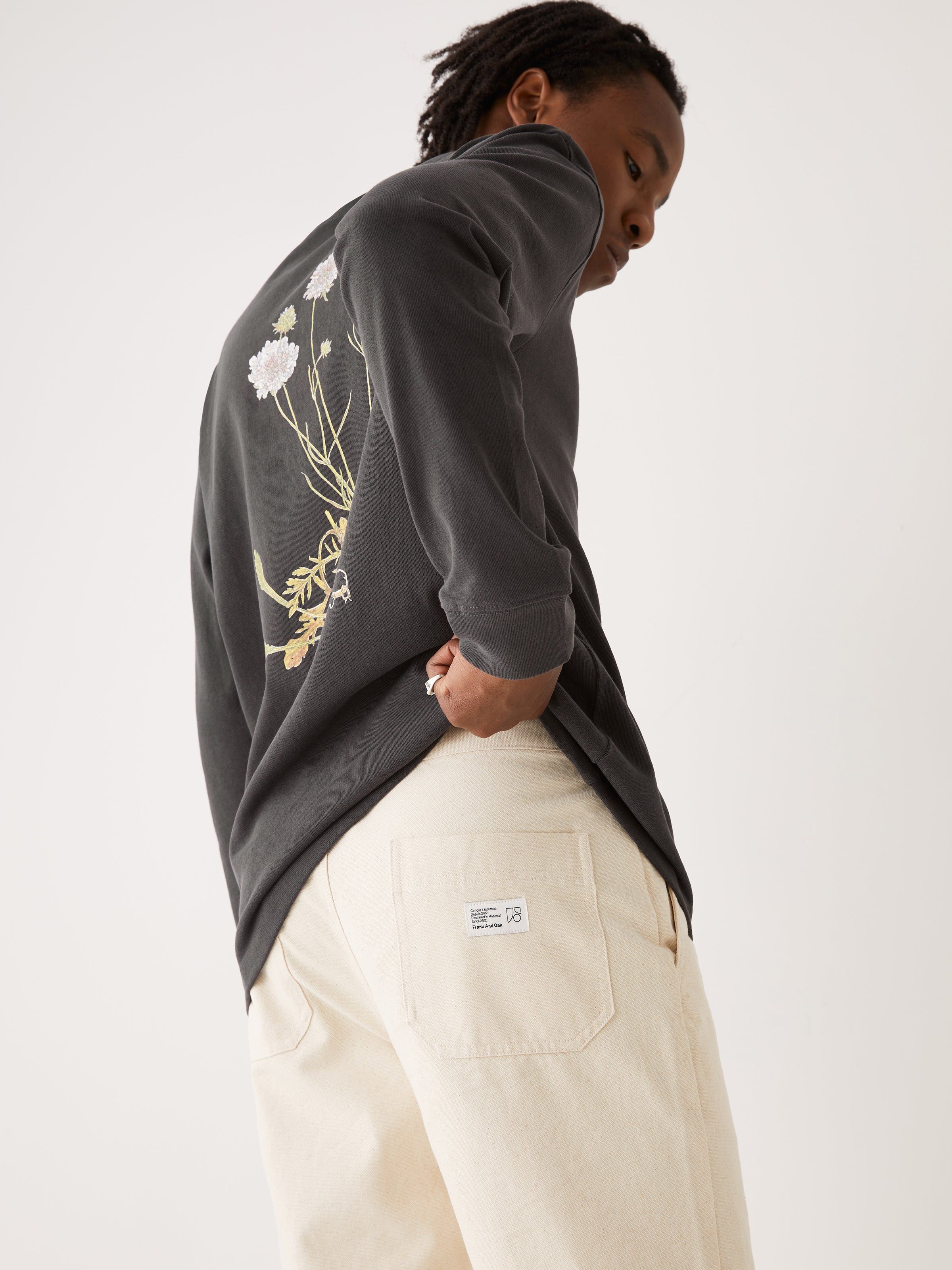 The Carpenter Pant in Beige sold by Frank & Oak product image thumbnail 5