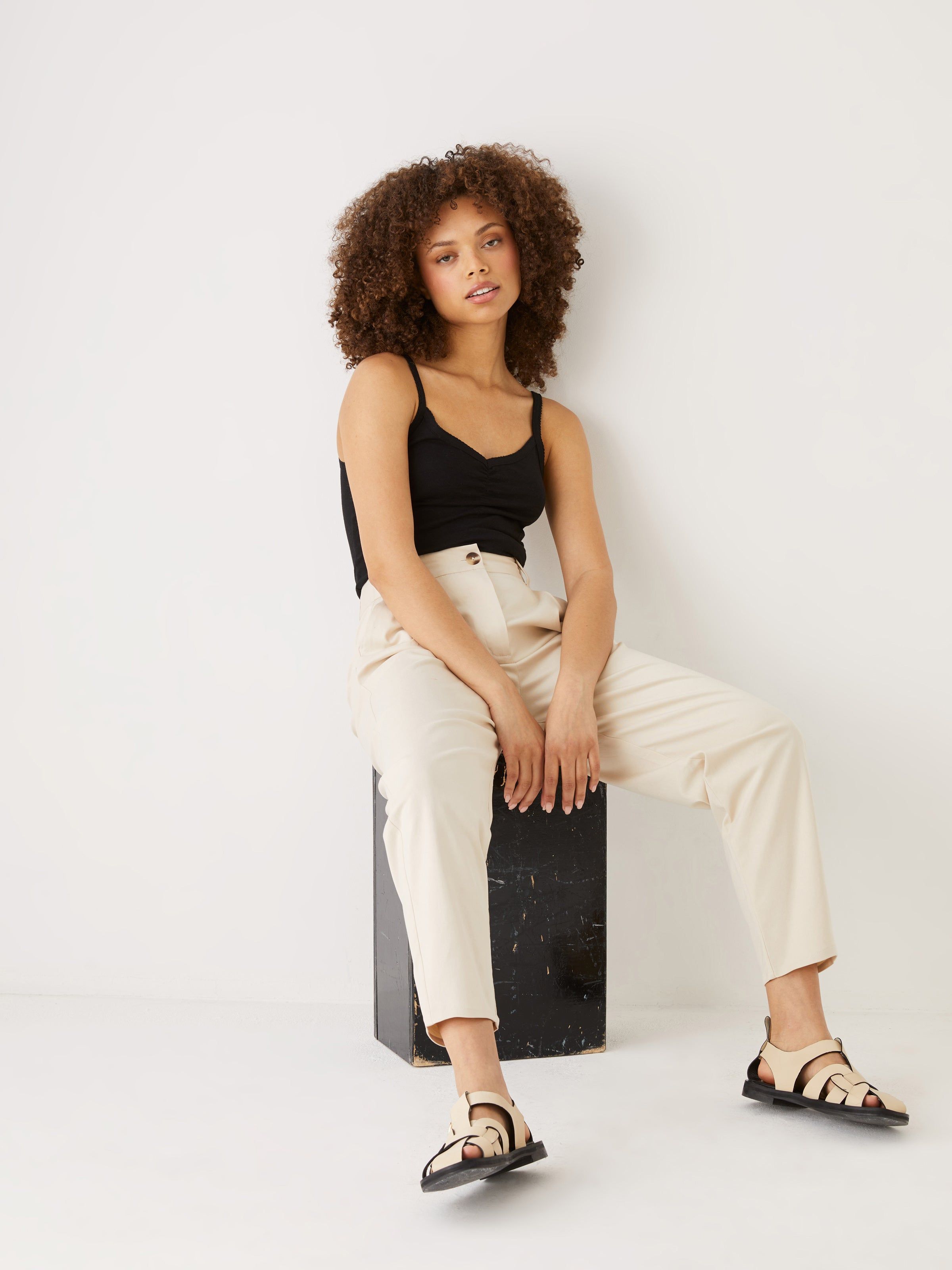 The Ballerina Tank Top in Black sold by Frank & Oak product image thumbnail 4