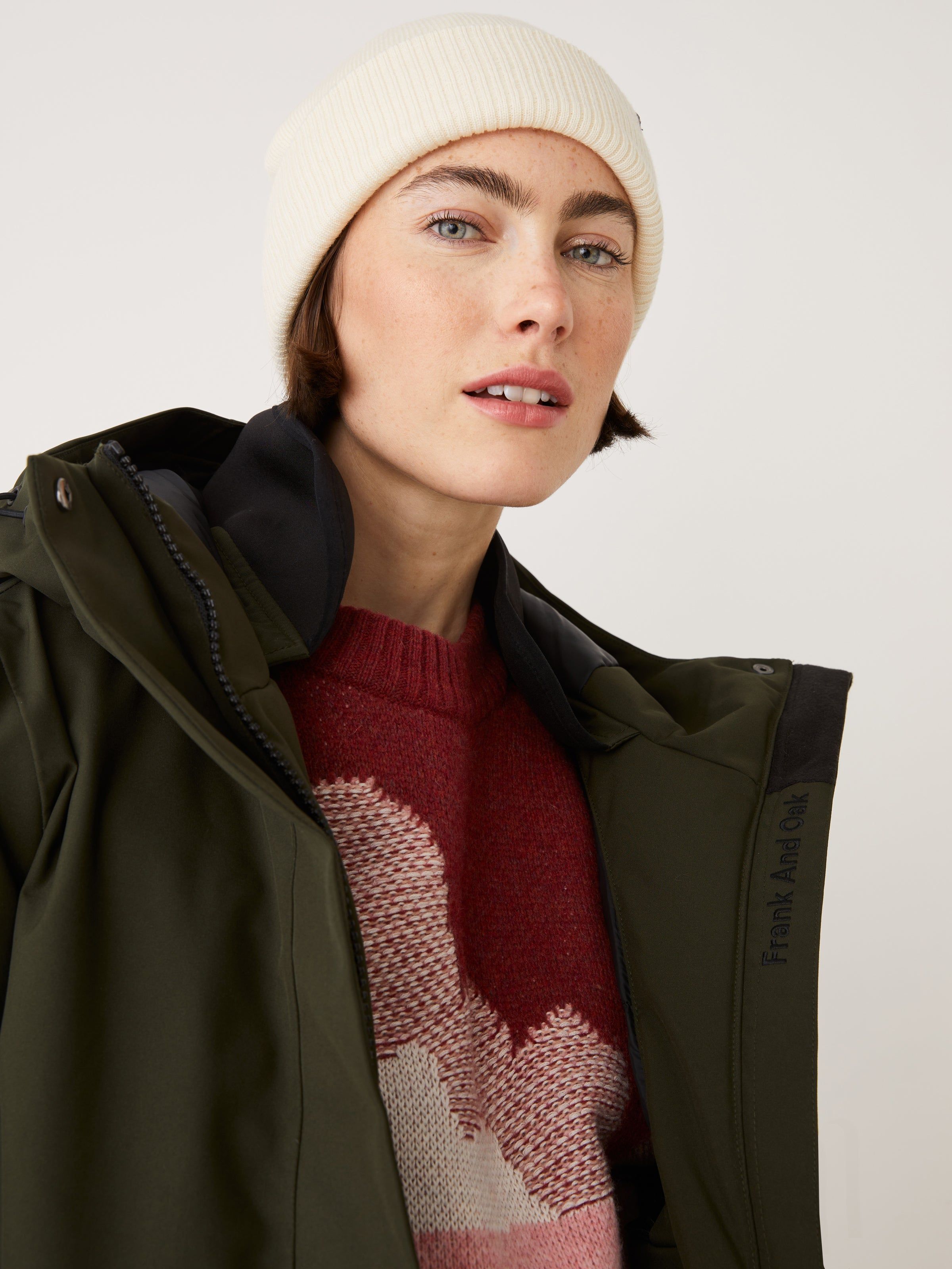 The Capital Parka in Rosin sold by Frank & Oak product image thumbnail 11