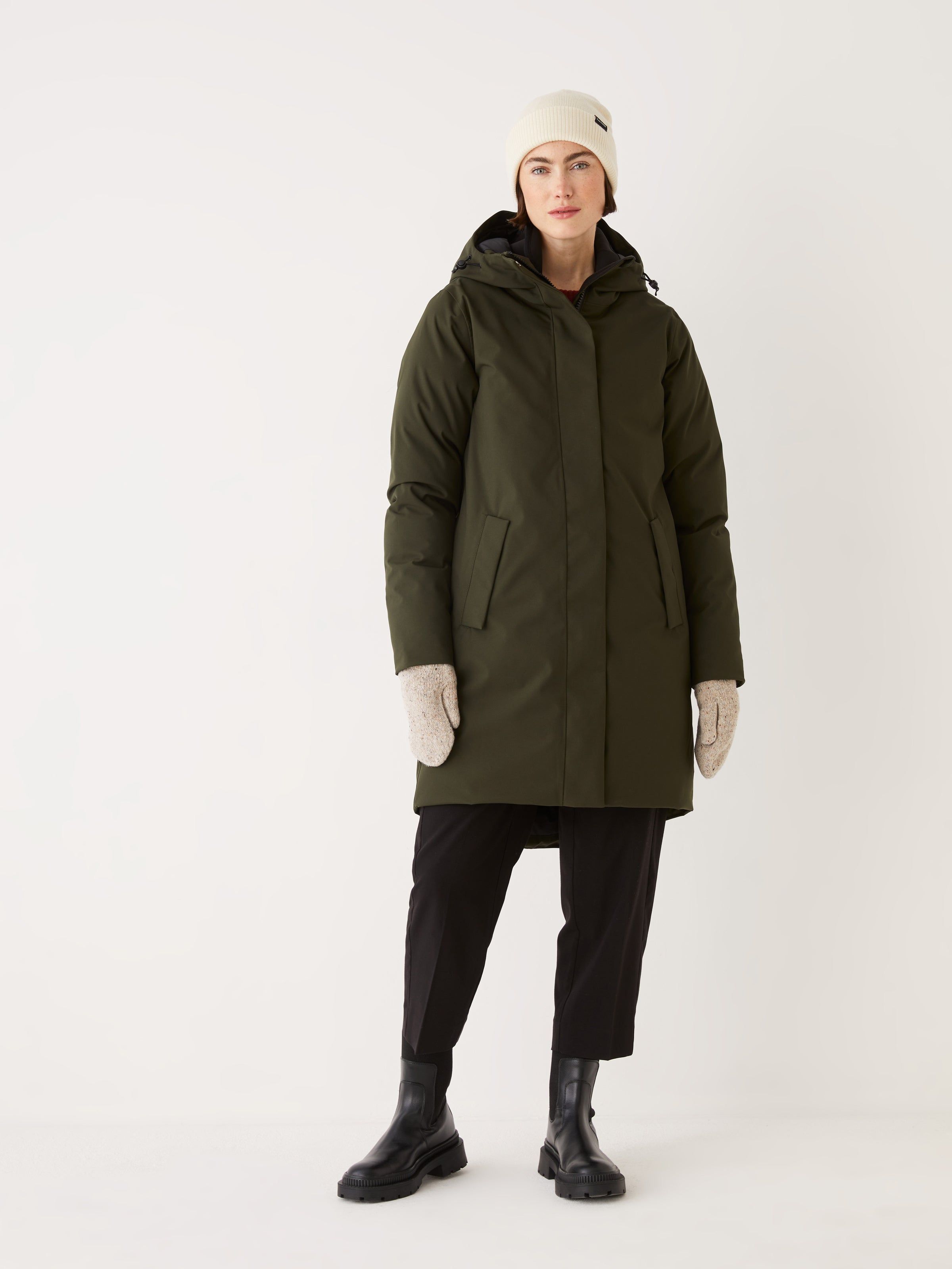 The Capital Parka in Rosin sold by Frank & Oak product image thumbnail 2