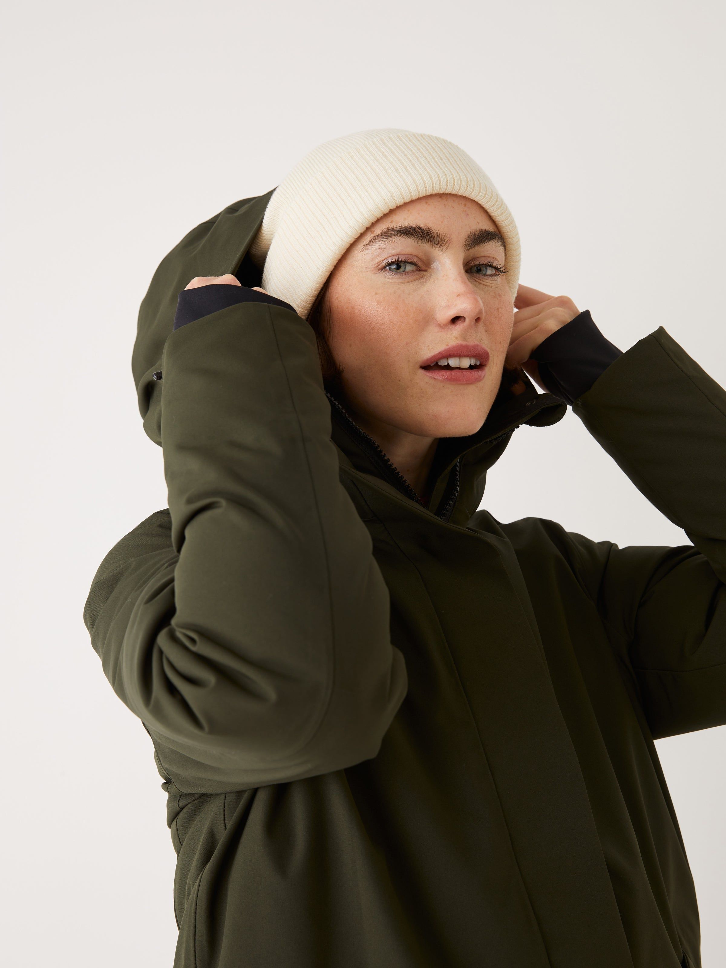 The Capital Parka in Rosin sold by Frank & Oak product image thumbnail 5