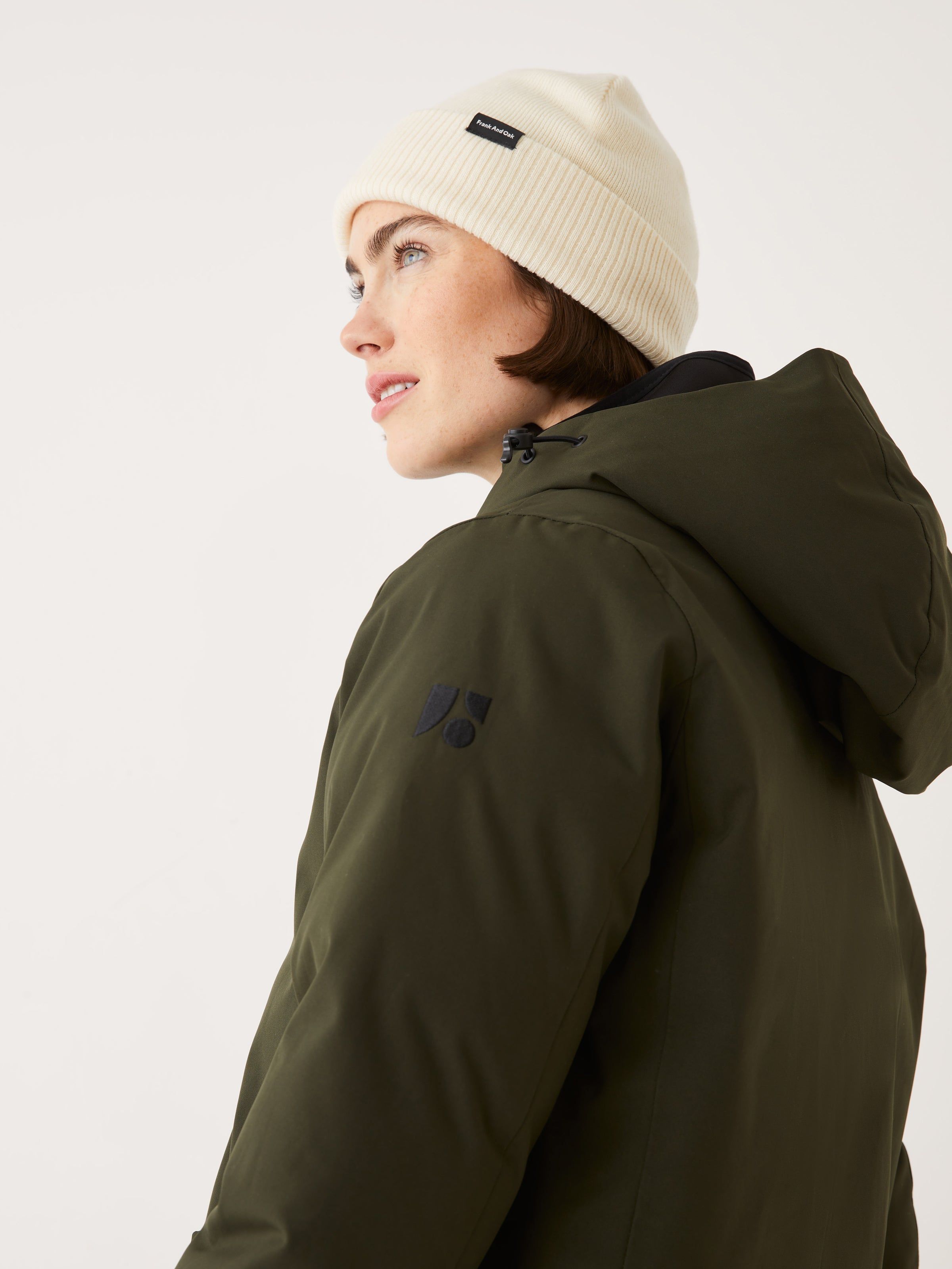 The Capital Parka in Rosin sold by Frank & Oak product image thumbnail 7