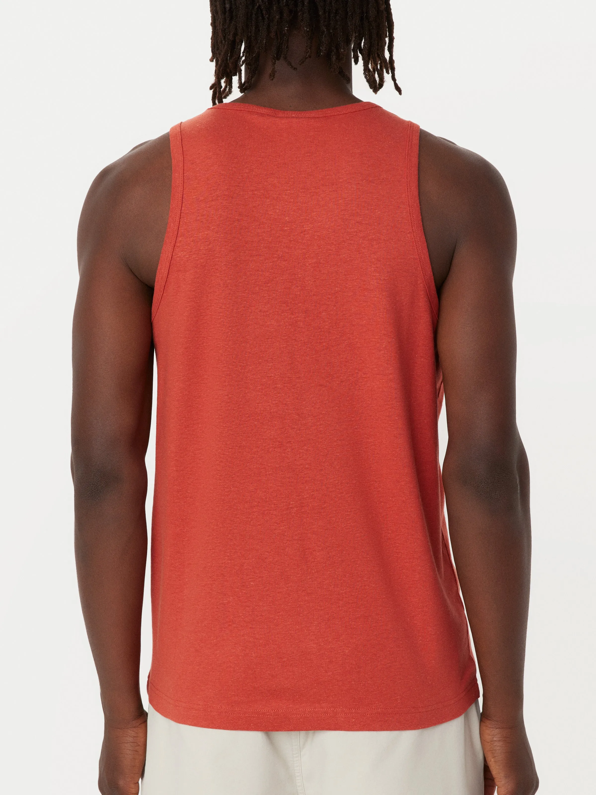 The Hemp Tank in Red Clay sold by Frank & Oak product image thumbnail 4