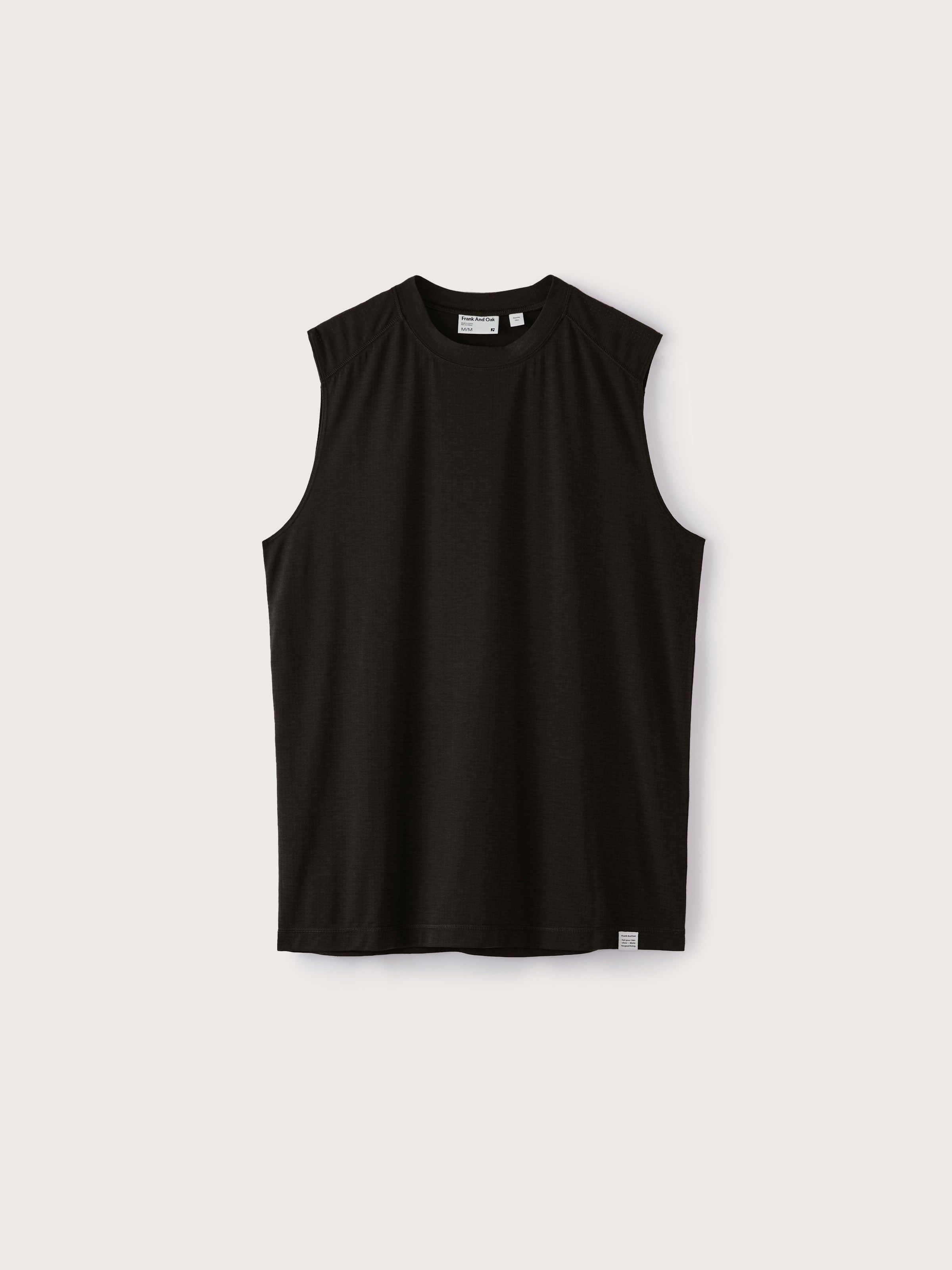 The Motion Tank Top in Black sold by Frank & Oak product image thumbnail 4
