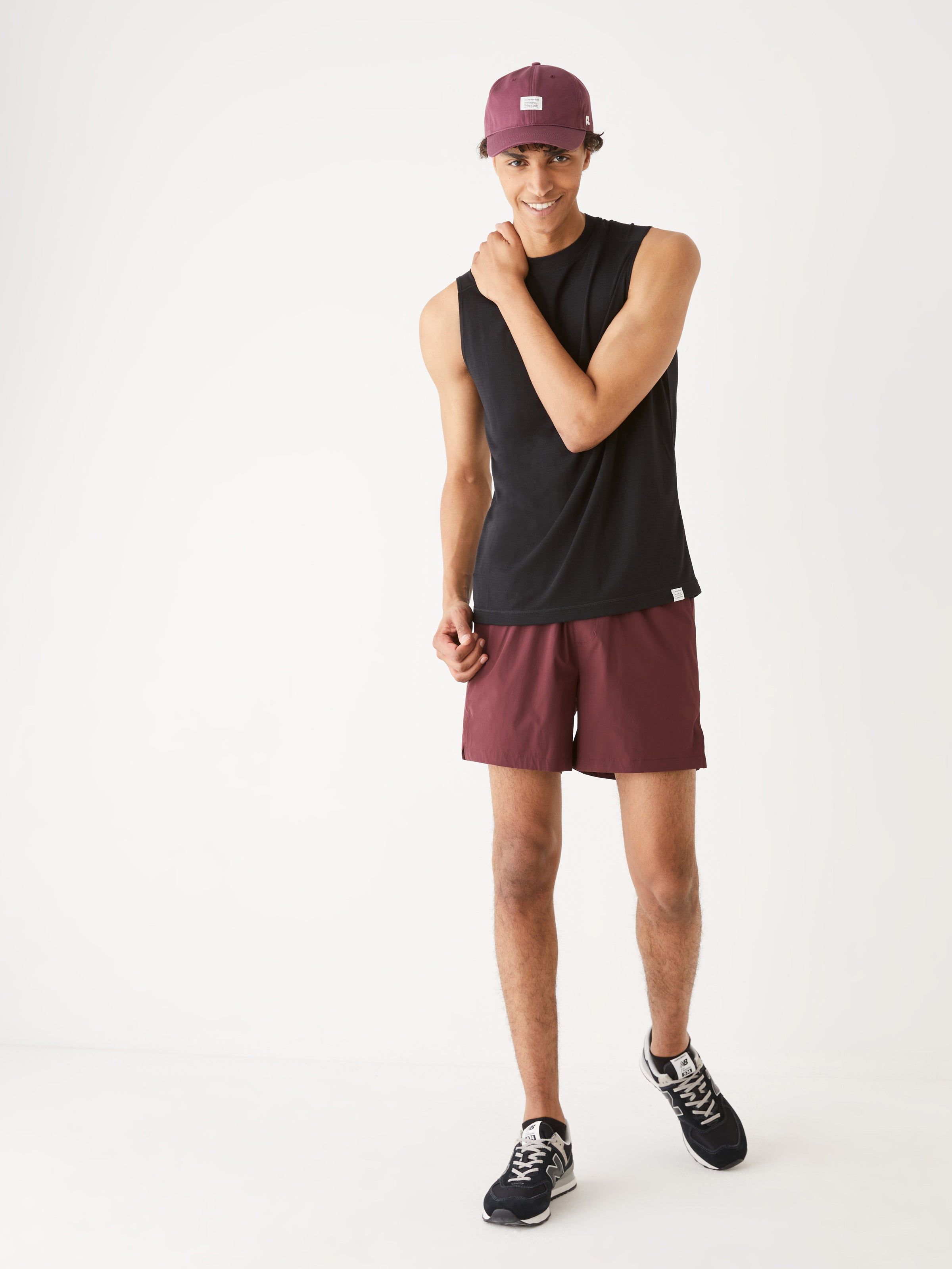 The Motion Tank Top in Black sold by Frank & Oak product image thumbnail 2