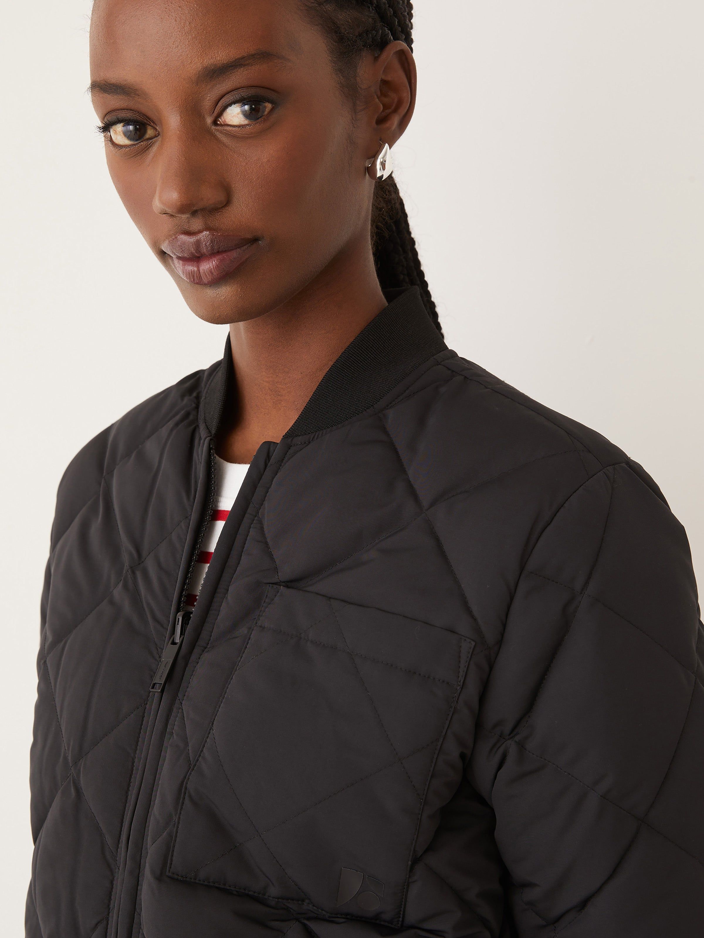 The Skyline Reversible Bomber in Black sold by Frank & Oak product image thumbnail 3