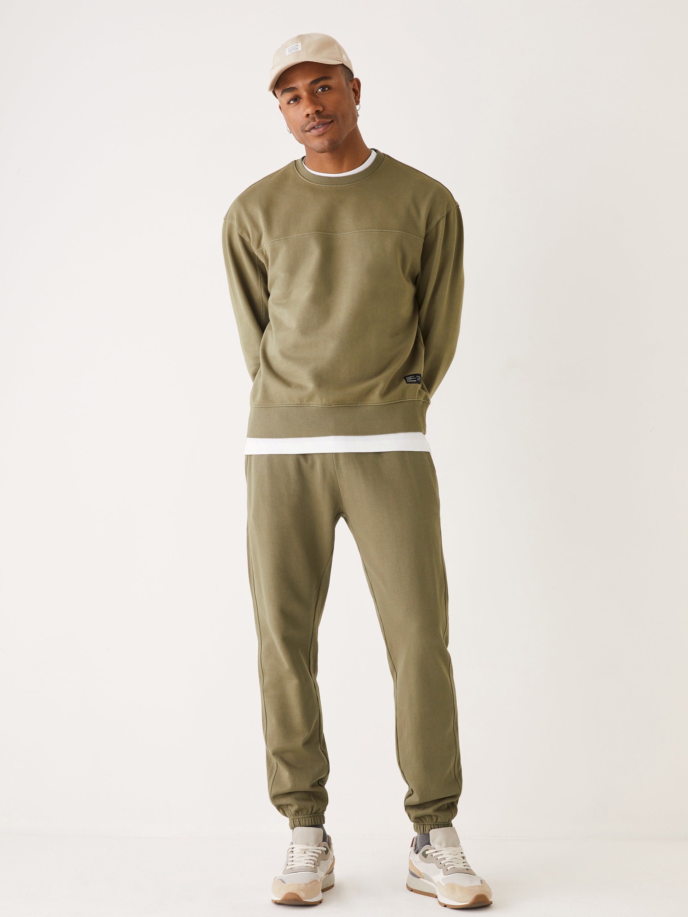 The Washed Jogger in Dark Olive sold by Frank & Oak product image thumbnail 2
