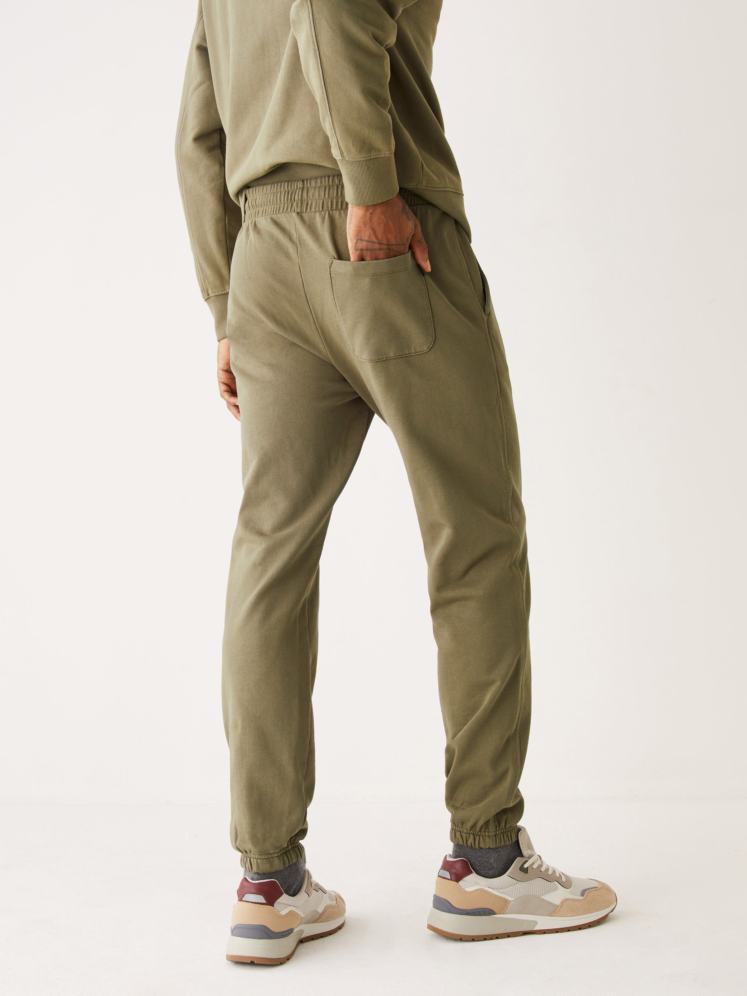 The Washed Jogger in Dark Olive sold by Frank & Oak product image thumbnail 4