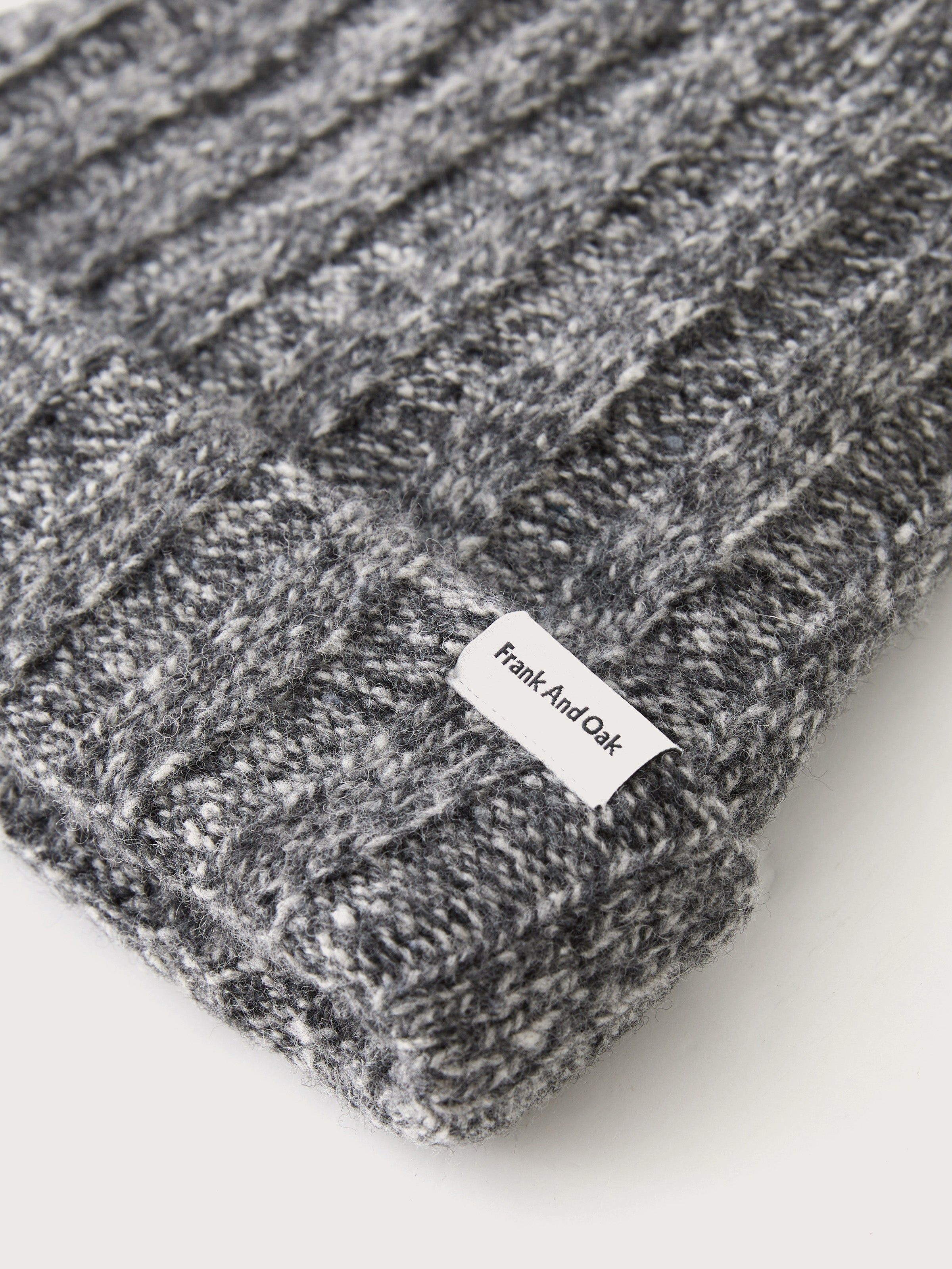 The Lambswool Beanie in Blue sold by Frank & Oak product image thumbnail 2