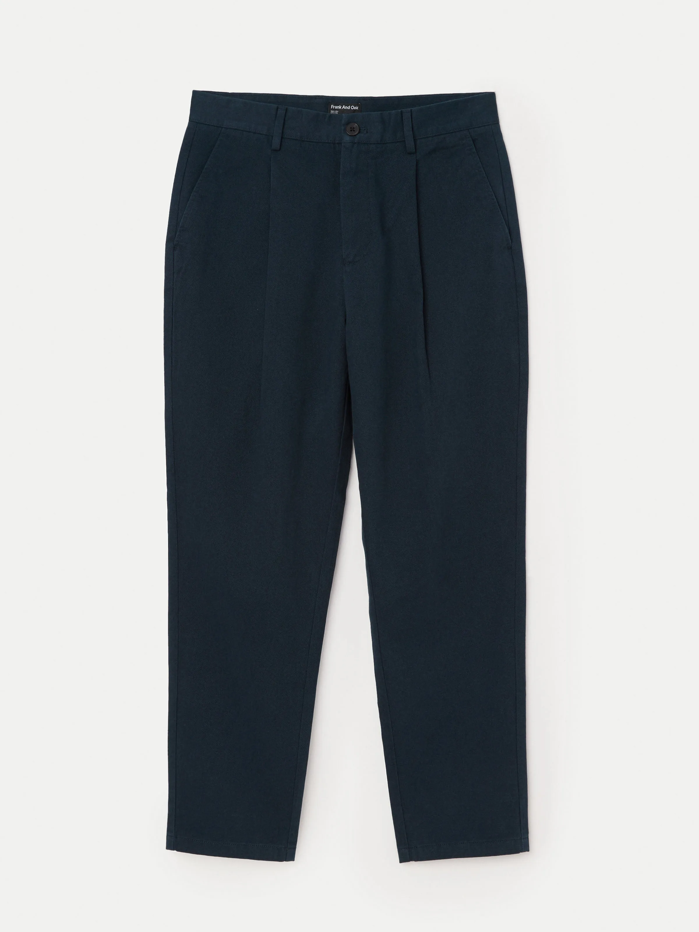 The Jamie Pleated Chino Pant in Deep Blue sold by Frank & Oak product image thumbnail 5
