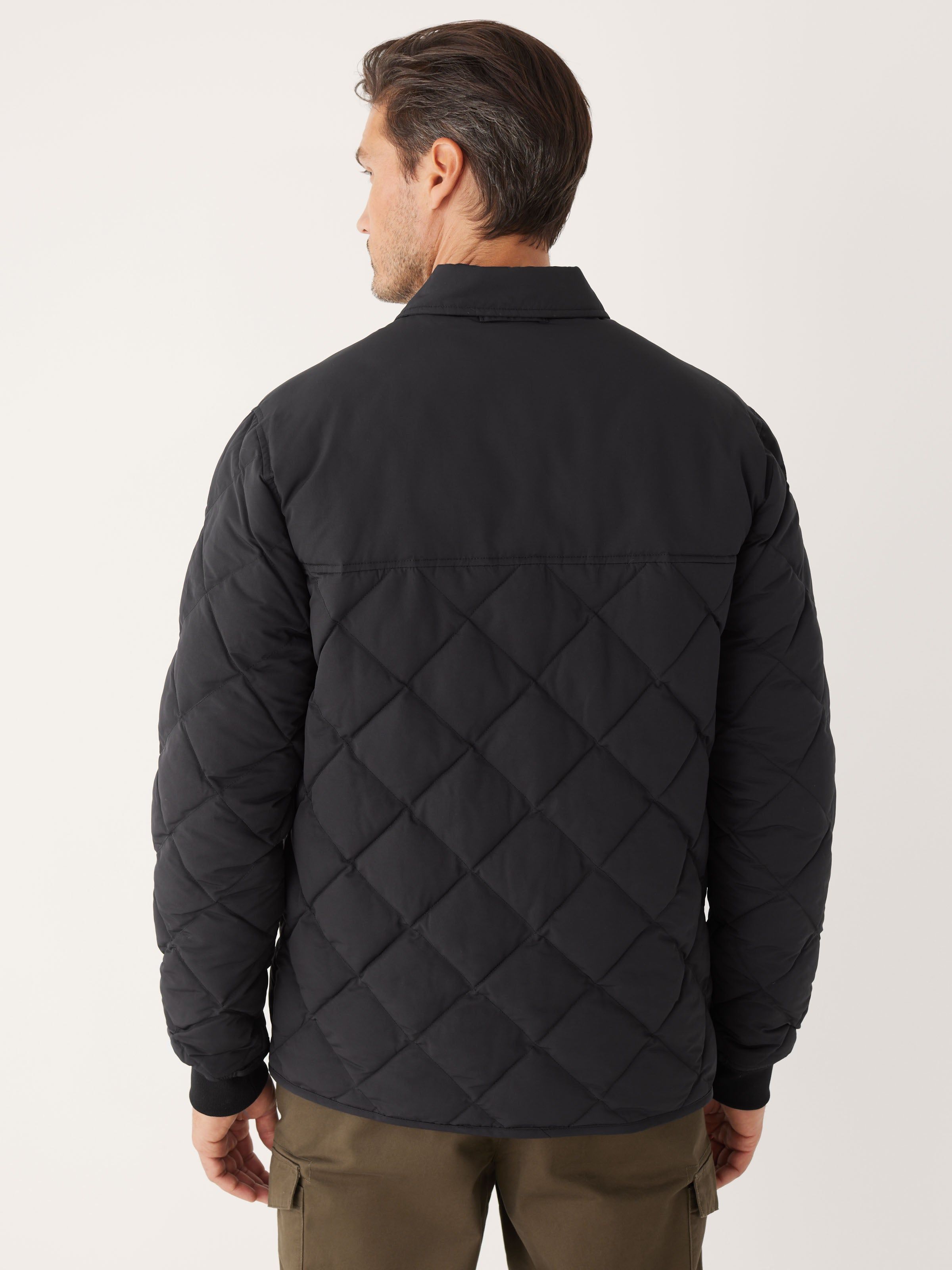 The Skyline Point Collar Jacket in Black sold by Frank & Oak product image thumbnail 3