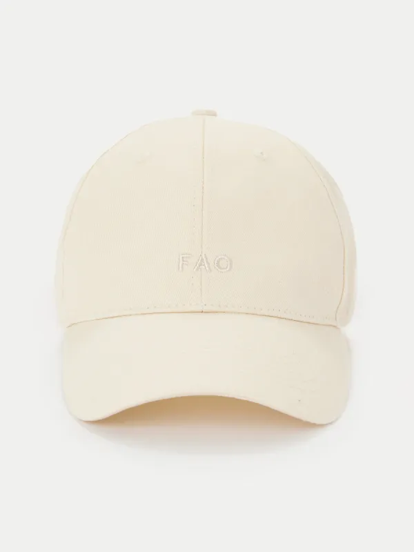 The Garment Dyed Dad Cap in Oatmeal sold by Frank & Oak