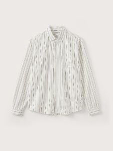 The Kapok Poplin Shirt in White sold by Frank & Oak