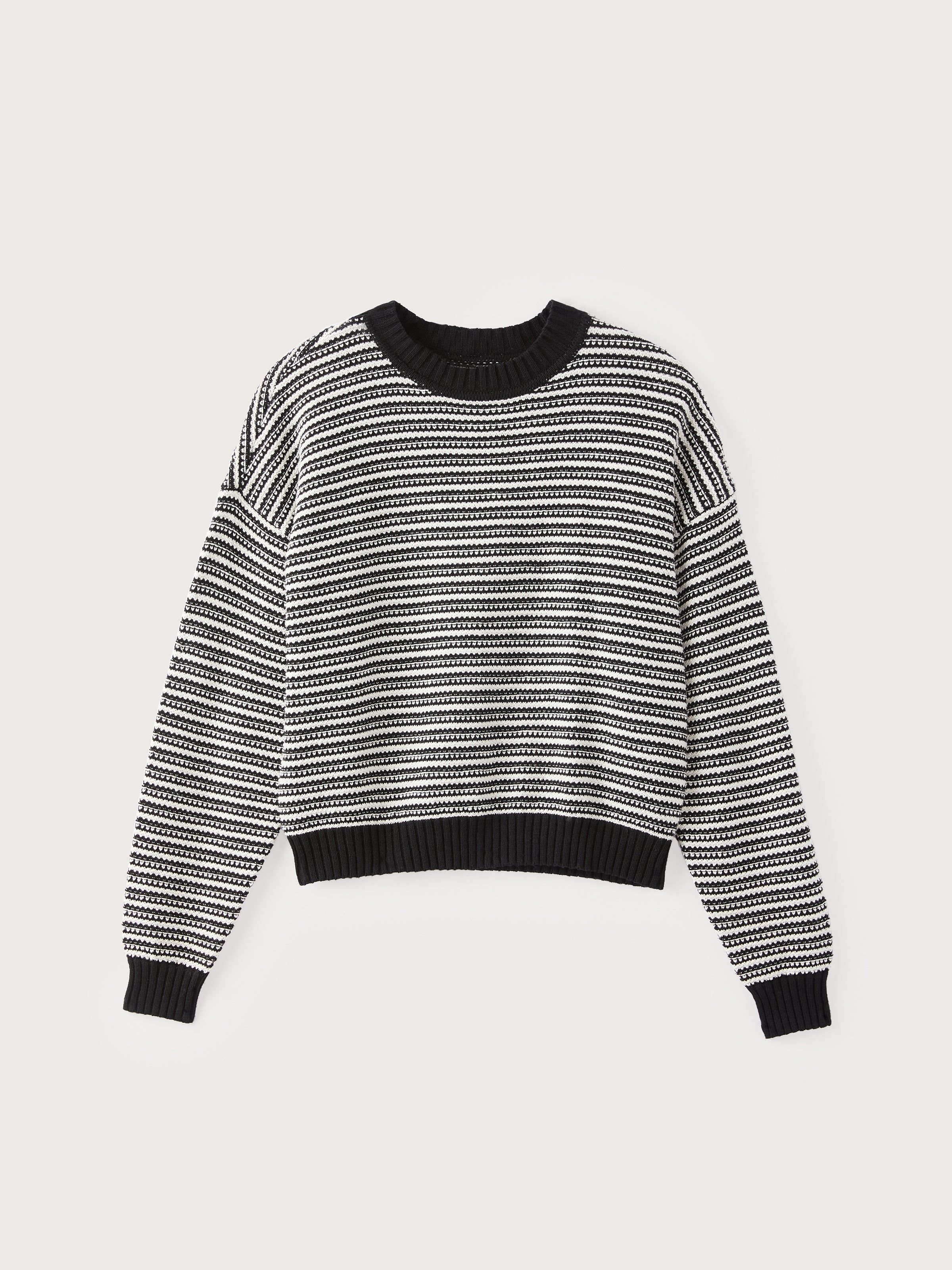 The Jacquard Sweater in Black sold by Frank & Oak product image thumbnail 5