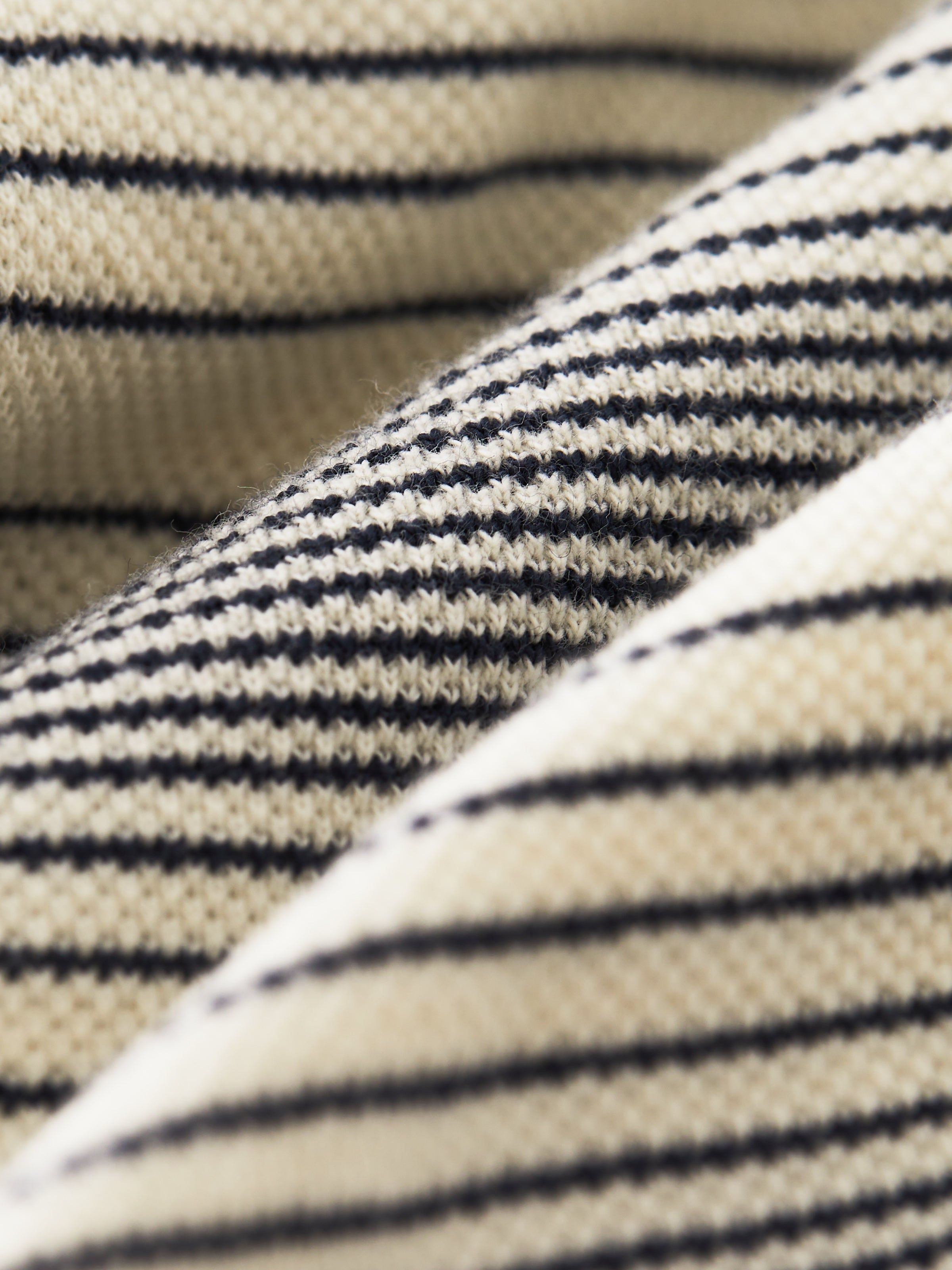 The Striped Pique T-Shirt in Indigo sold by Frank & Oak product image thumbnail 4