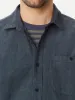 The Light Corduroy Shirt in Ash Blue sold by Frank & Oak