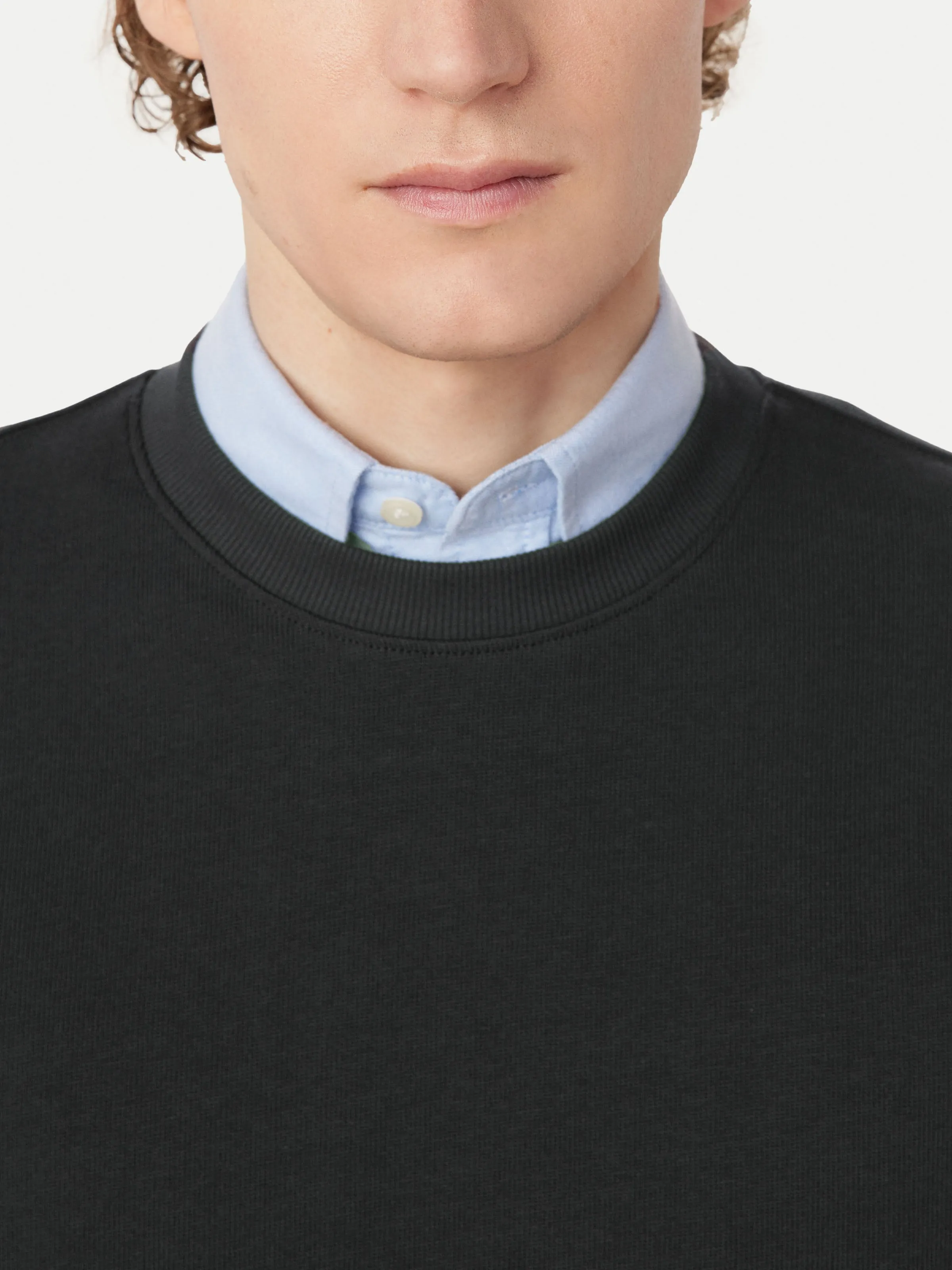 The Long Sleeve T-Shirt in Washed Black sold by Frank & Oak product image thumbnail 5