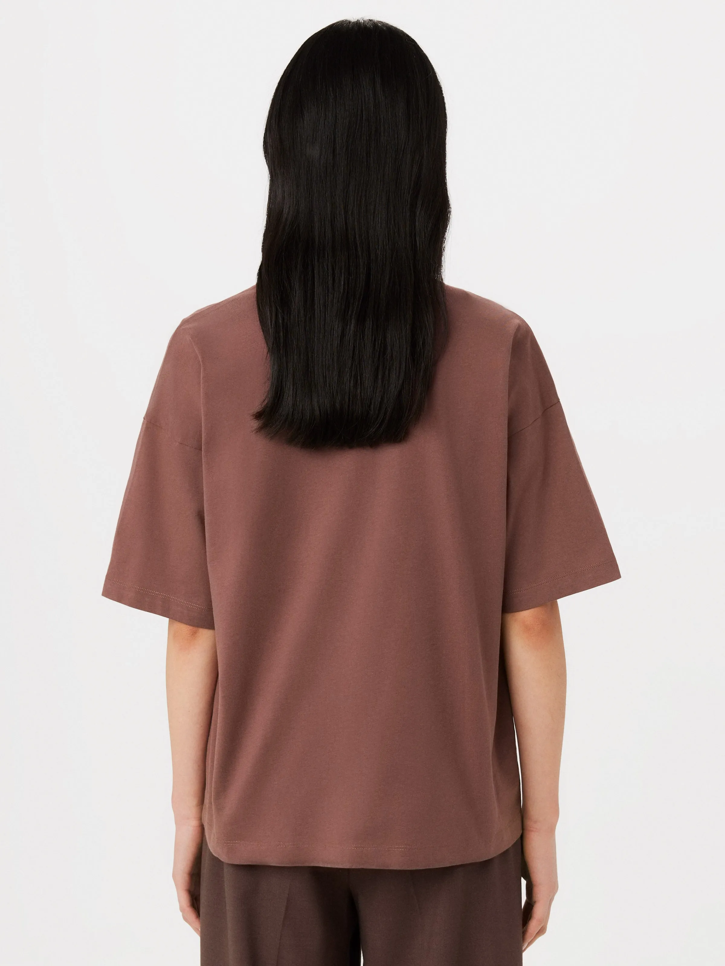 The Loose T-Shirt in Chestnut sold by Frank & Oak product image thumbnail 3