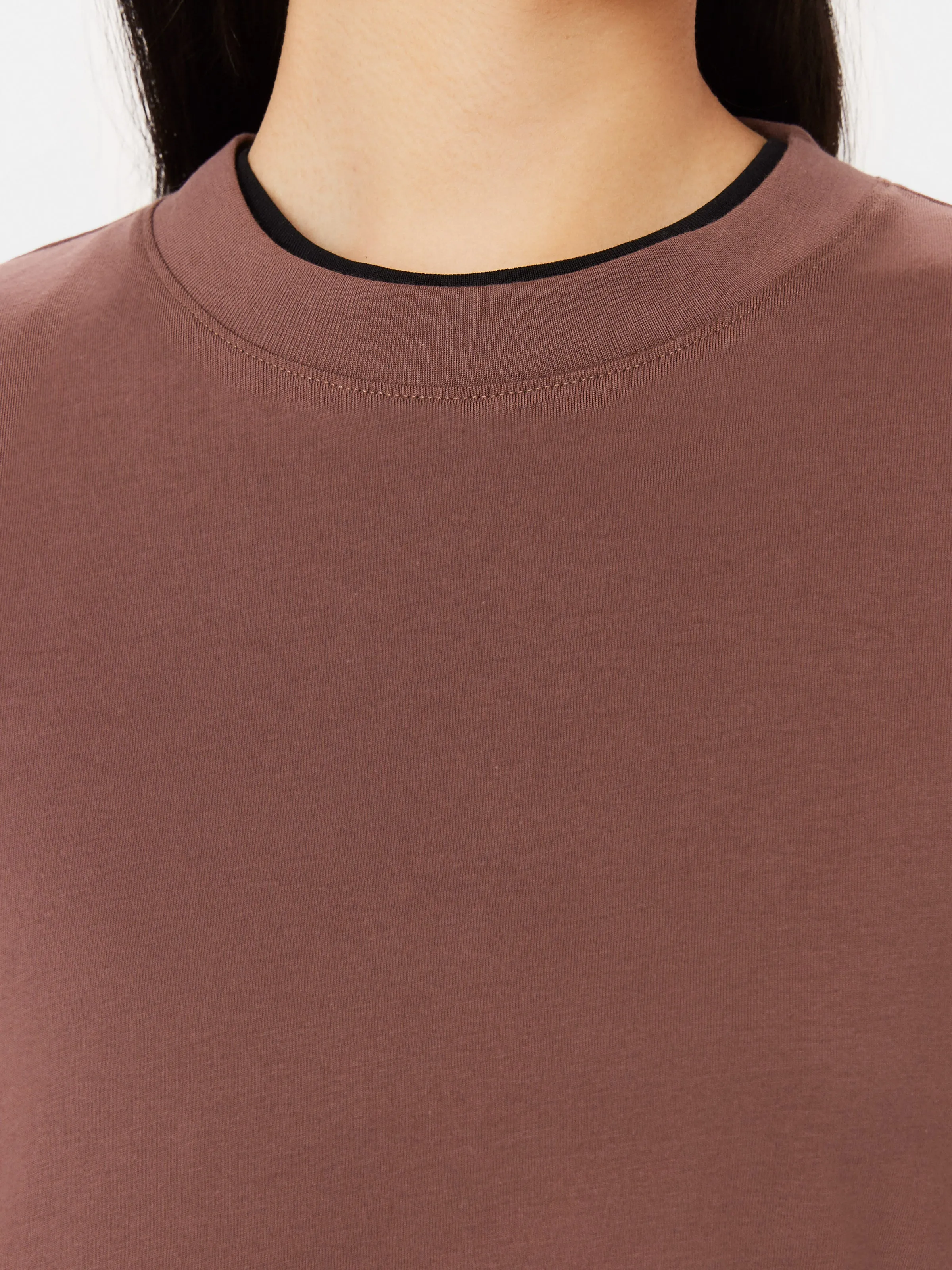 The Loose T-Shirt in Chestnut sold by Frank & Oak product image thumbnail 4