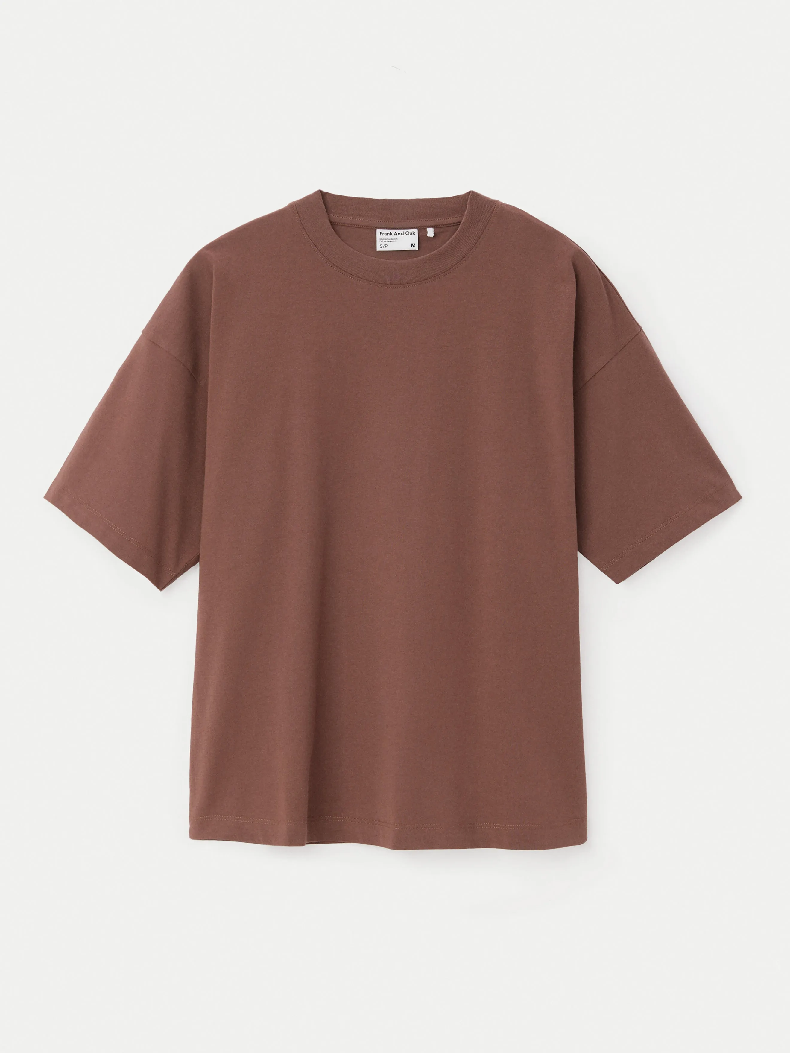 The Loose T-Shirt in Chestnut sold by Frank & Oak product image thumbnail 5