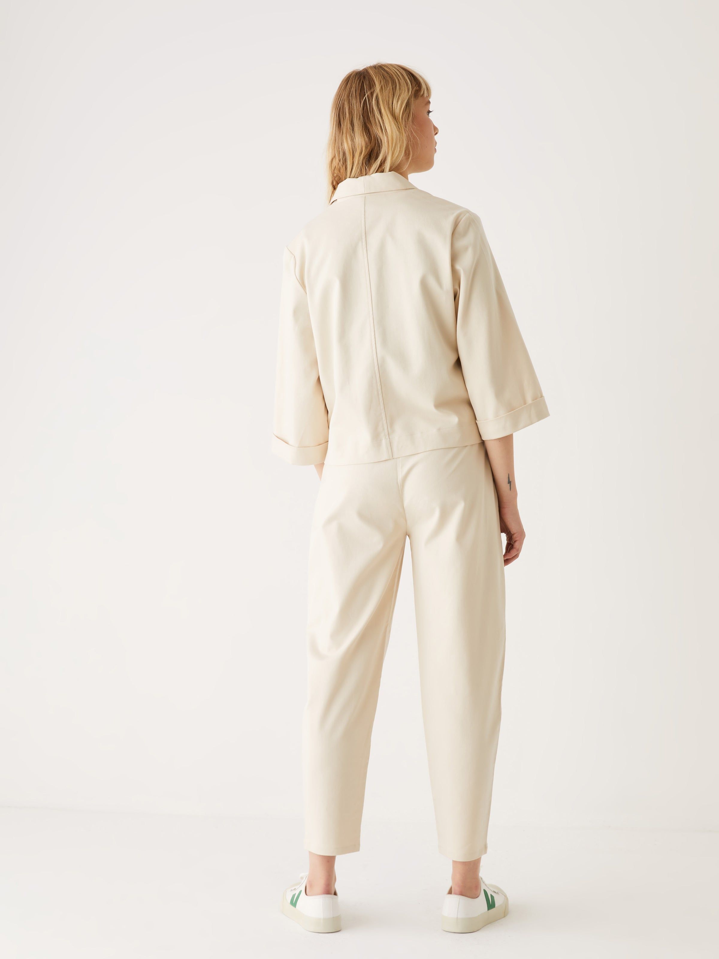 The Cropped Overpiece in Beige sold by Frank & Oak product image thumbnail 4