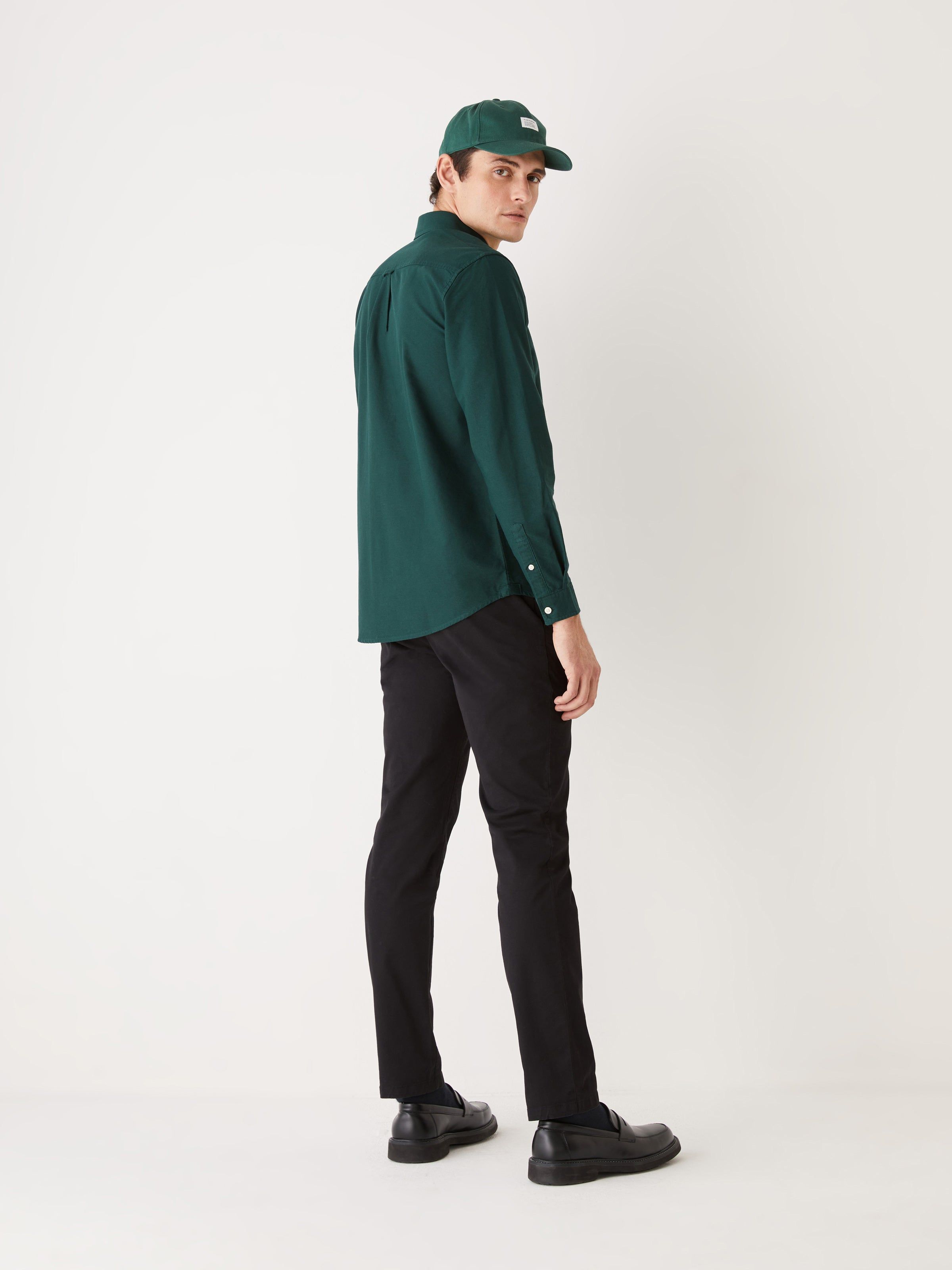 The Jasper Oxford Shirt in Pine Grove sold by Frank & Oak product image thumbnail 3