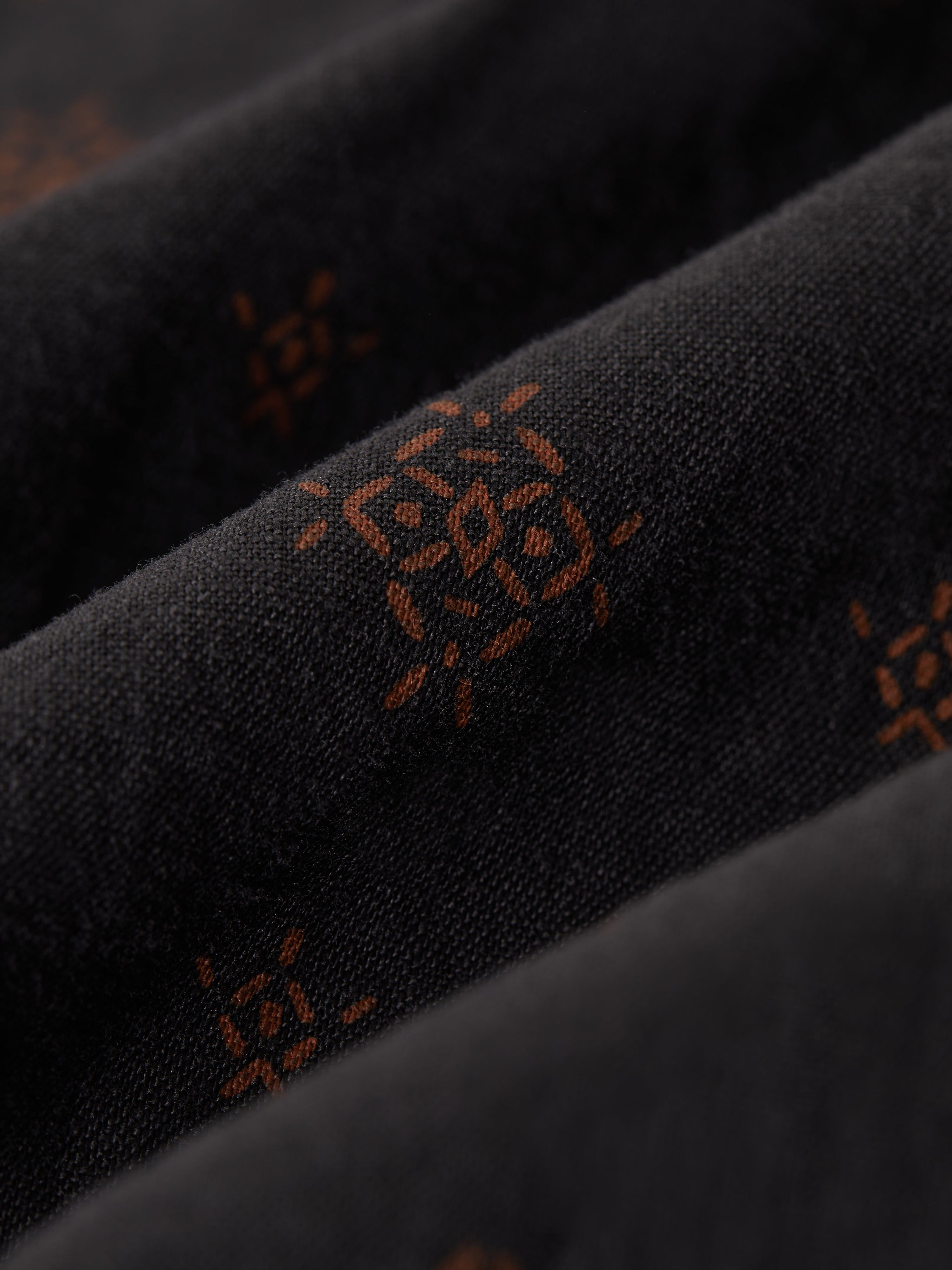 The Camp Collar Resort Shirt in Dark Grey sold by Frank & Oak product image thumbnail 6