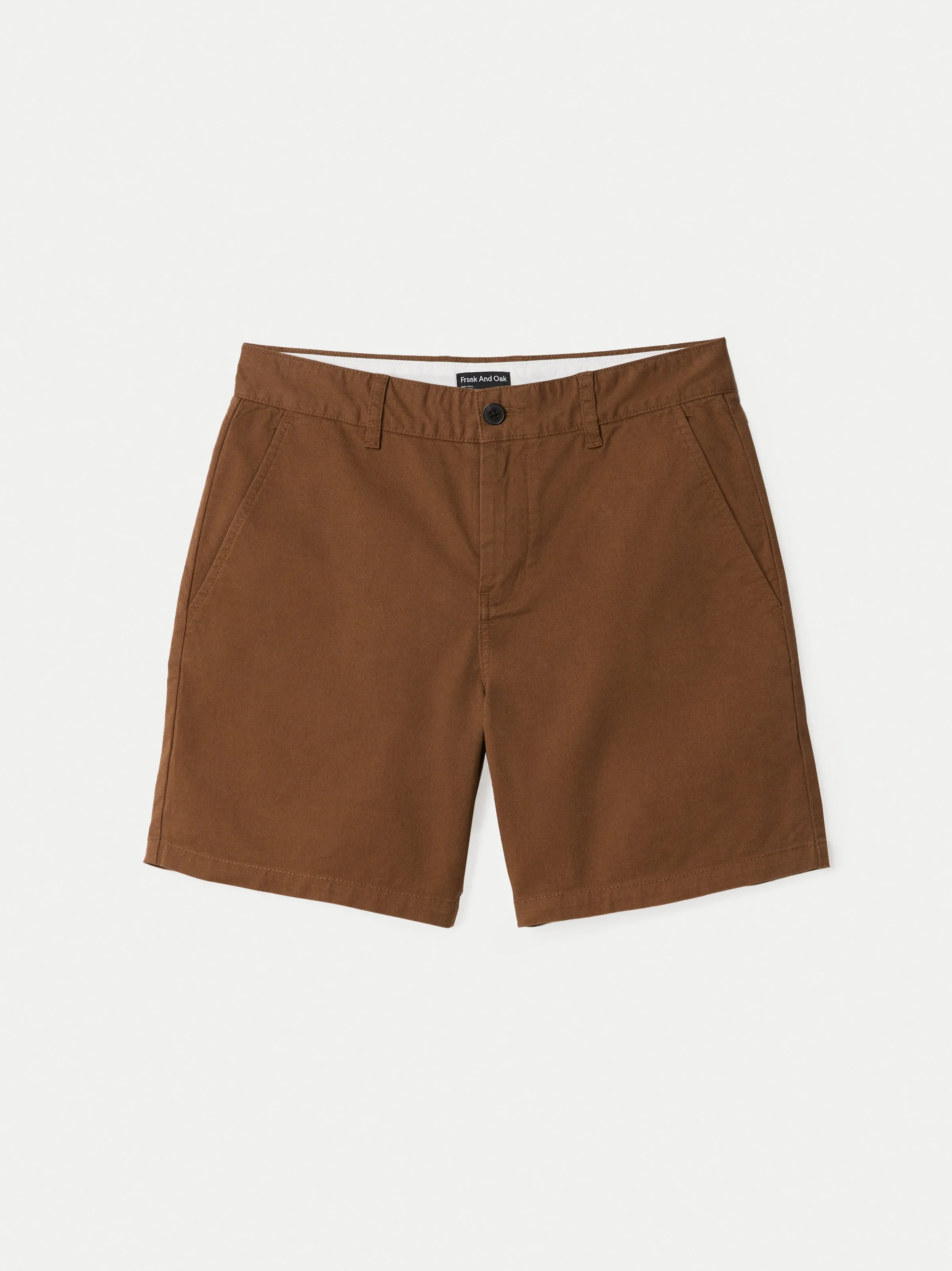 The Brunswick 7in Short in Milk Chocolate sold by Frank & Oak product image thumbnail 5