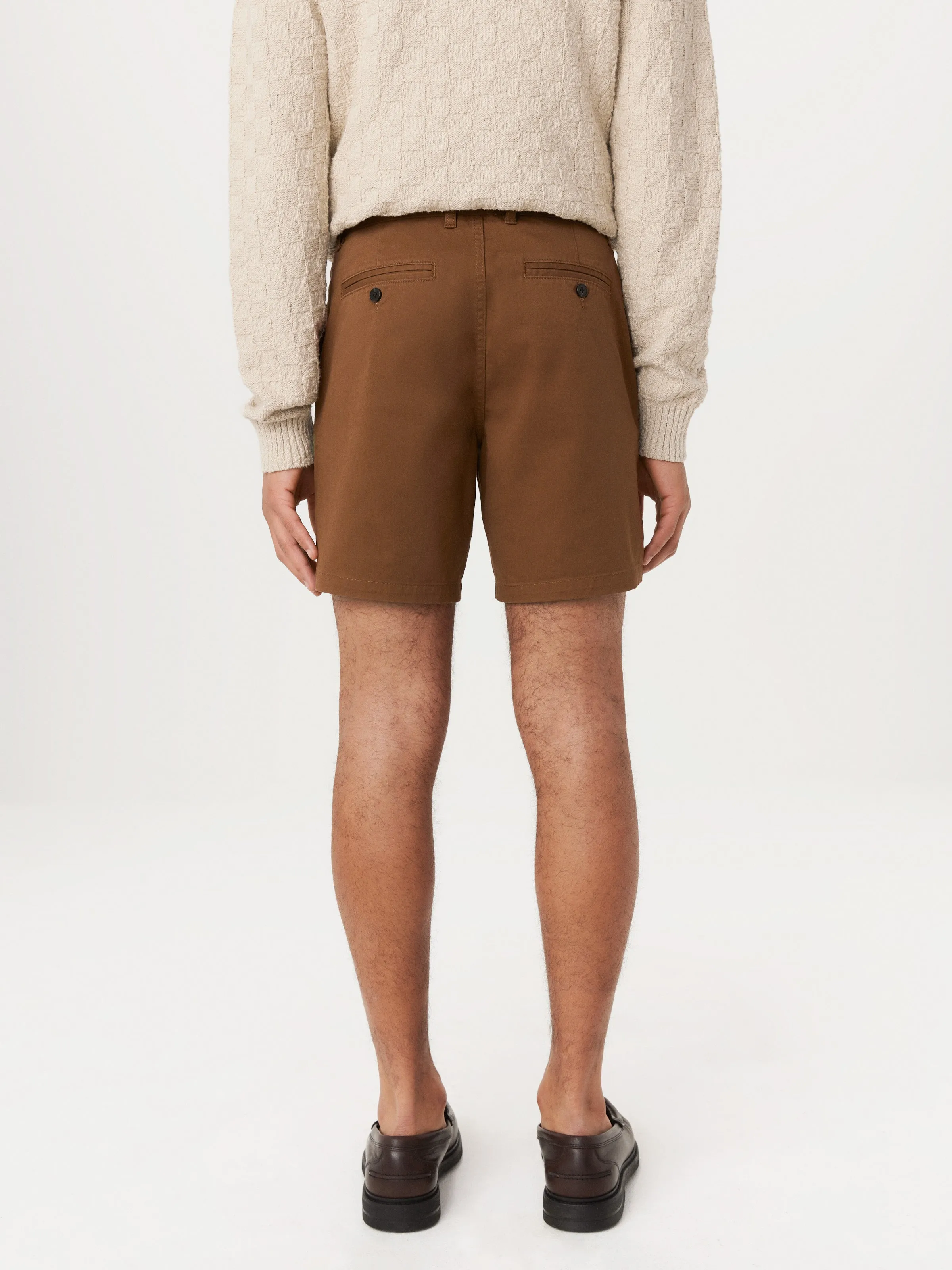 The Brunswick 7in Short in Milk Chocolate sold by Frank & Oak product image thumbnail 3