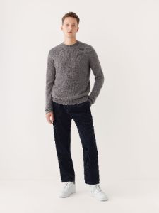 The Yak Wool Crewneck Sweater in Grey sold by Frank & Oak
