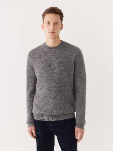 The Yak Wool Crewneck Sweater in Grey sold by Frank & Oak
