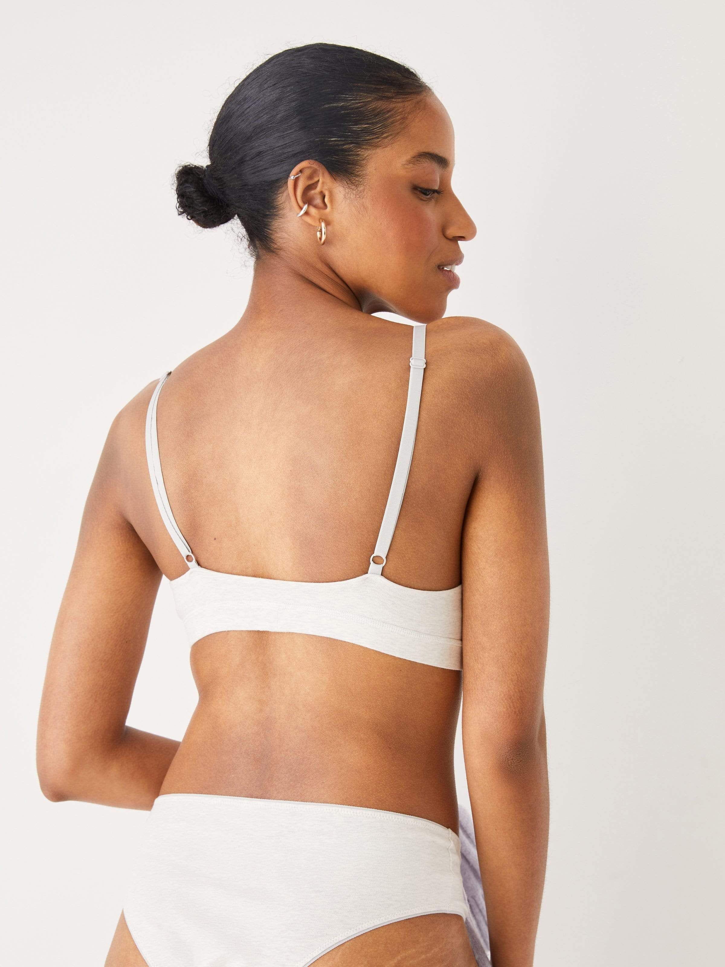 The Organic Cotton Hipster Brief in Faded Grey sold by Frank & Oak product image thumbnail 2