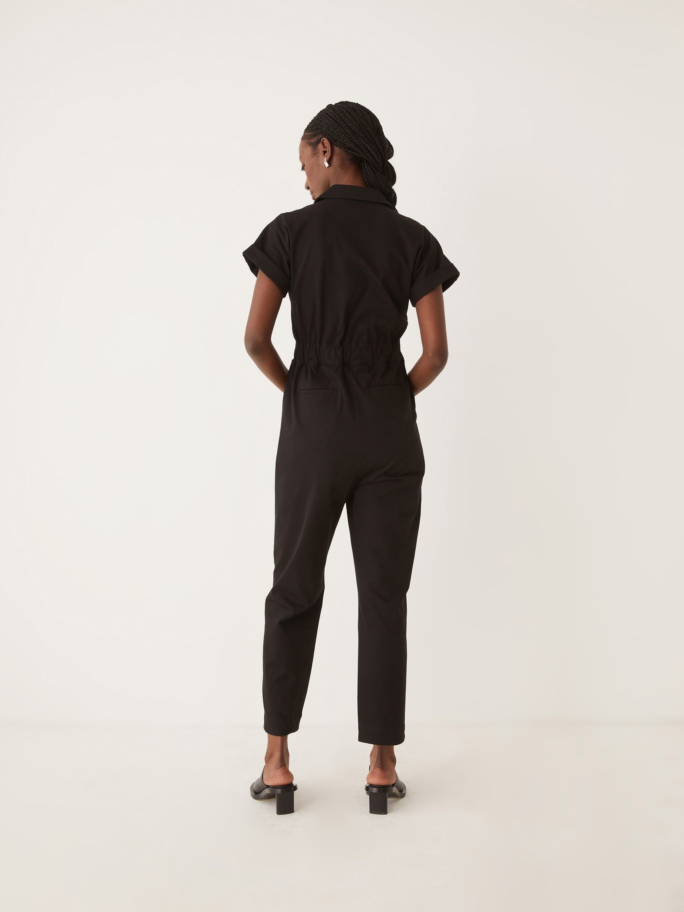 The Flex Commuter Jumpsuit in Black sold by Frank & Oak product image thumbnail 5