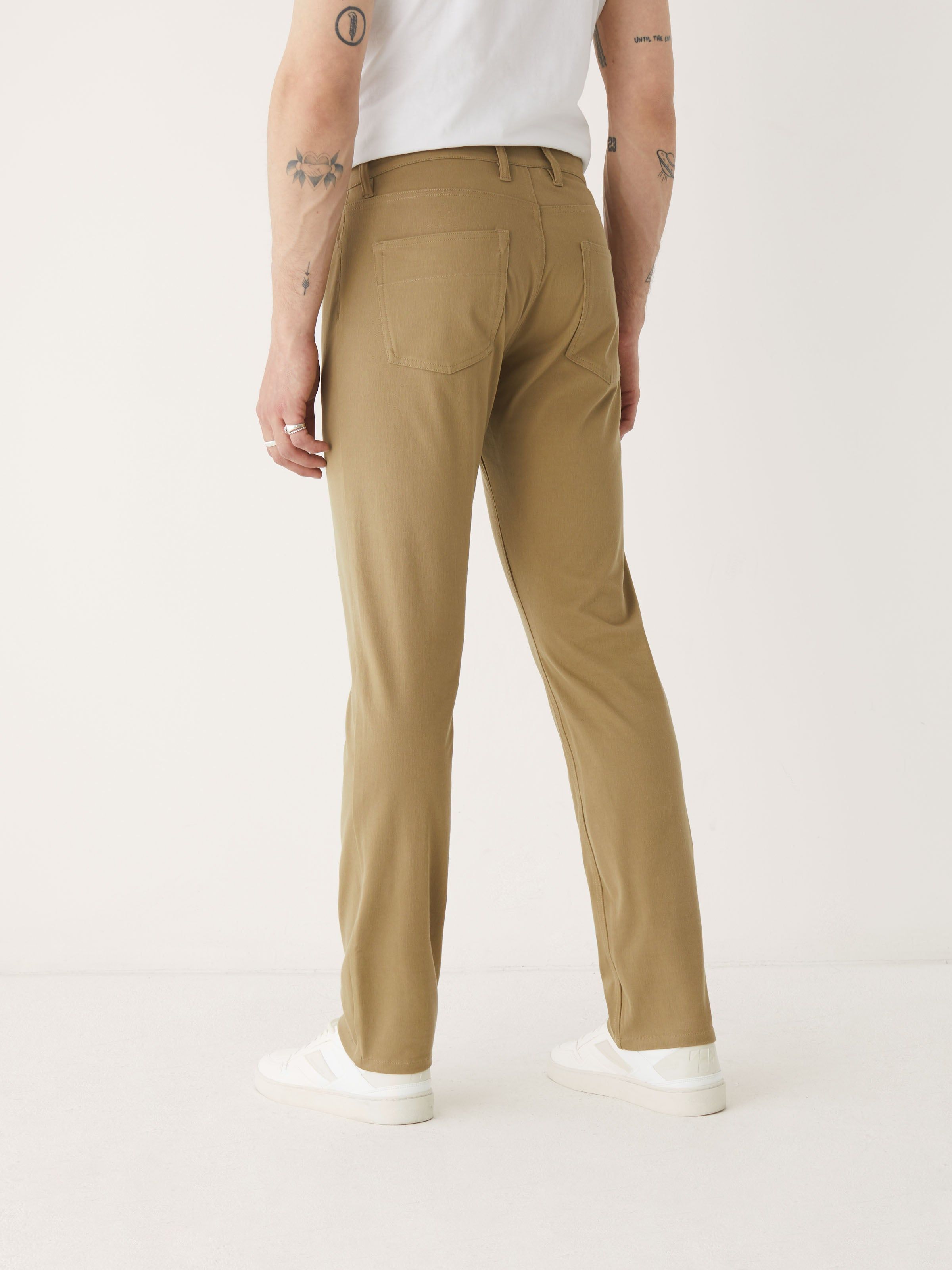 The Slim Flex Pant in Beige sold by Frank & Oak product image thumbnail 4