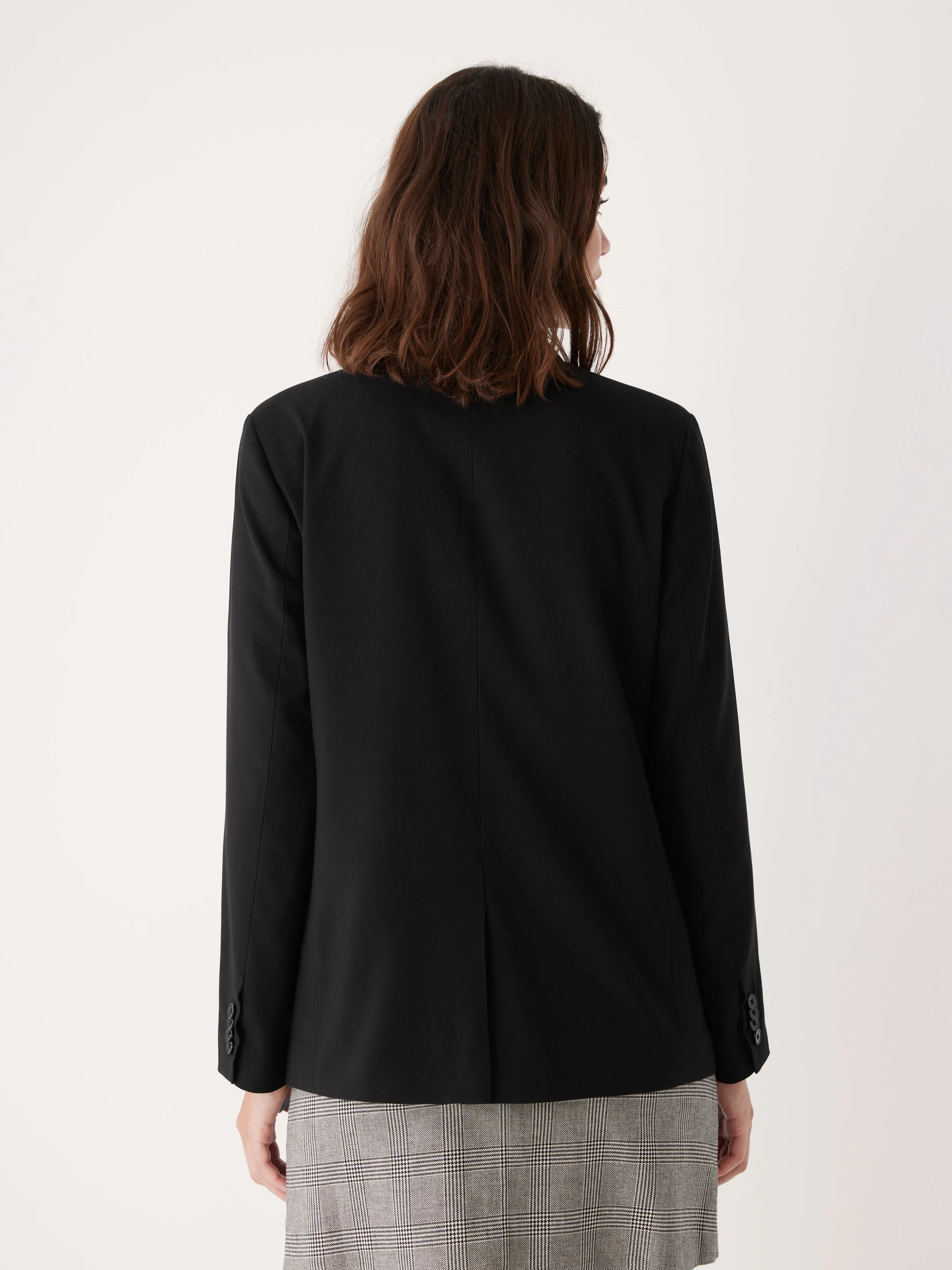The Double Breasted Blazer in Black sold by Frank & Oak product image thumbnail 4