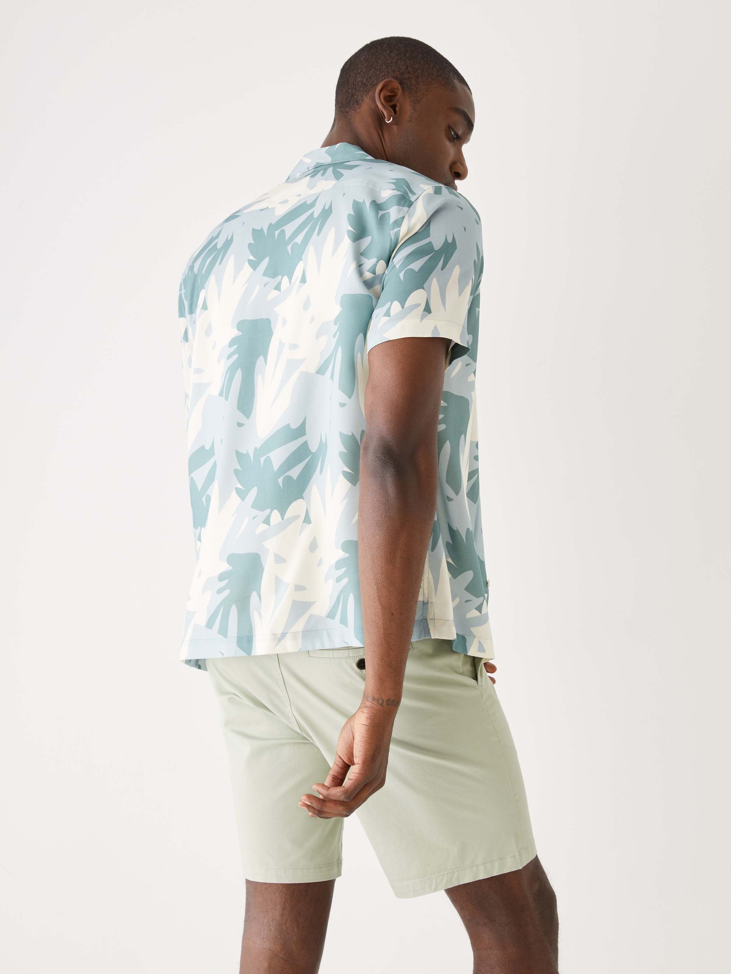 The Printed Resort Shirt in Blue sold by Frank & Oak product image thumbnail 6