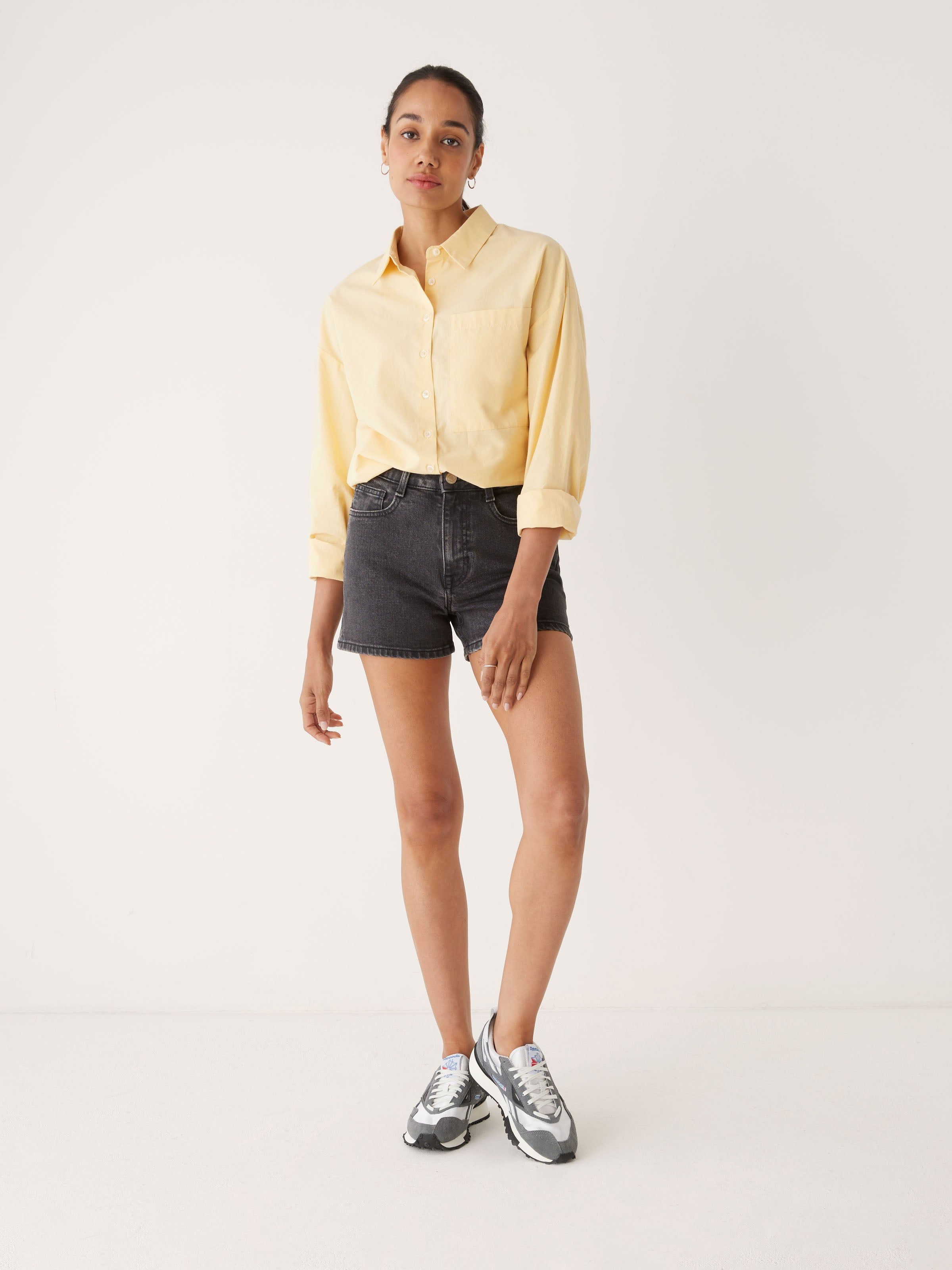 The Kapok Loose Shirt in Daisy sold by Frank & Oak product image thumbnail 4