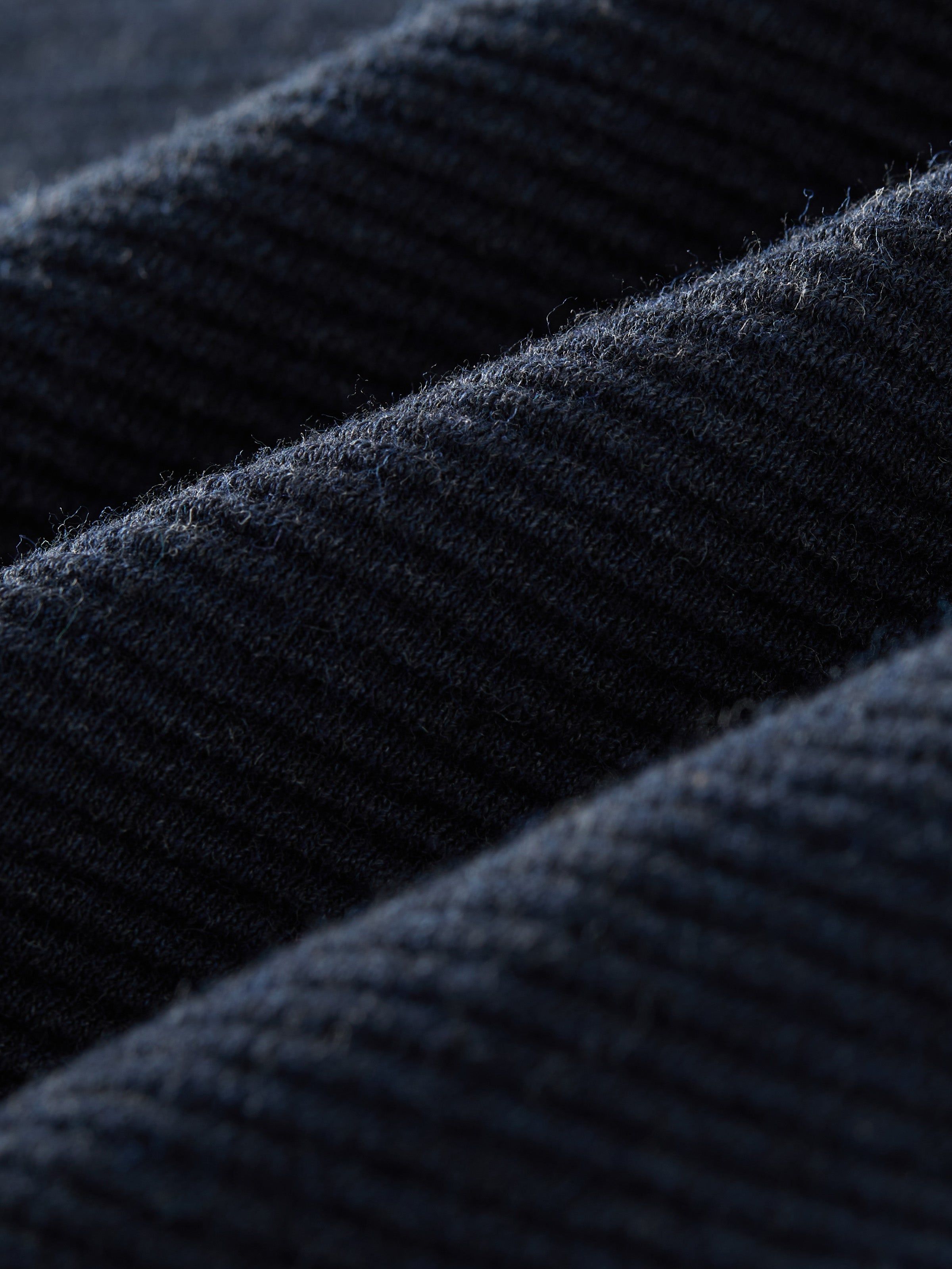 The Textured Sweatshirt in Dark Blue sold by Frank & Oak product image thumbnail 7