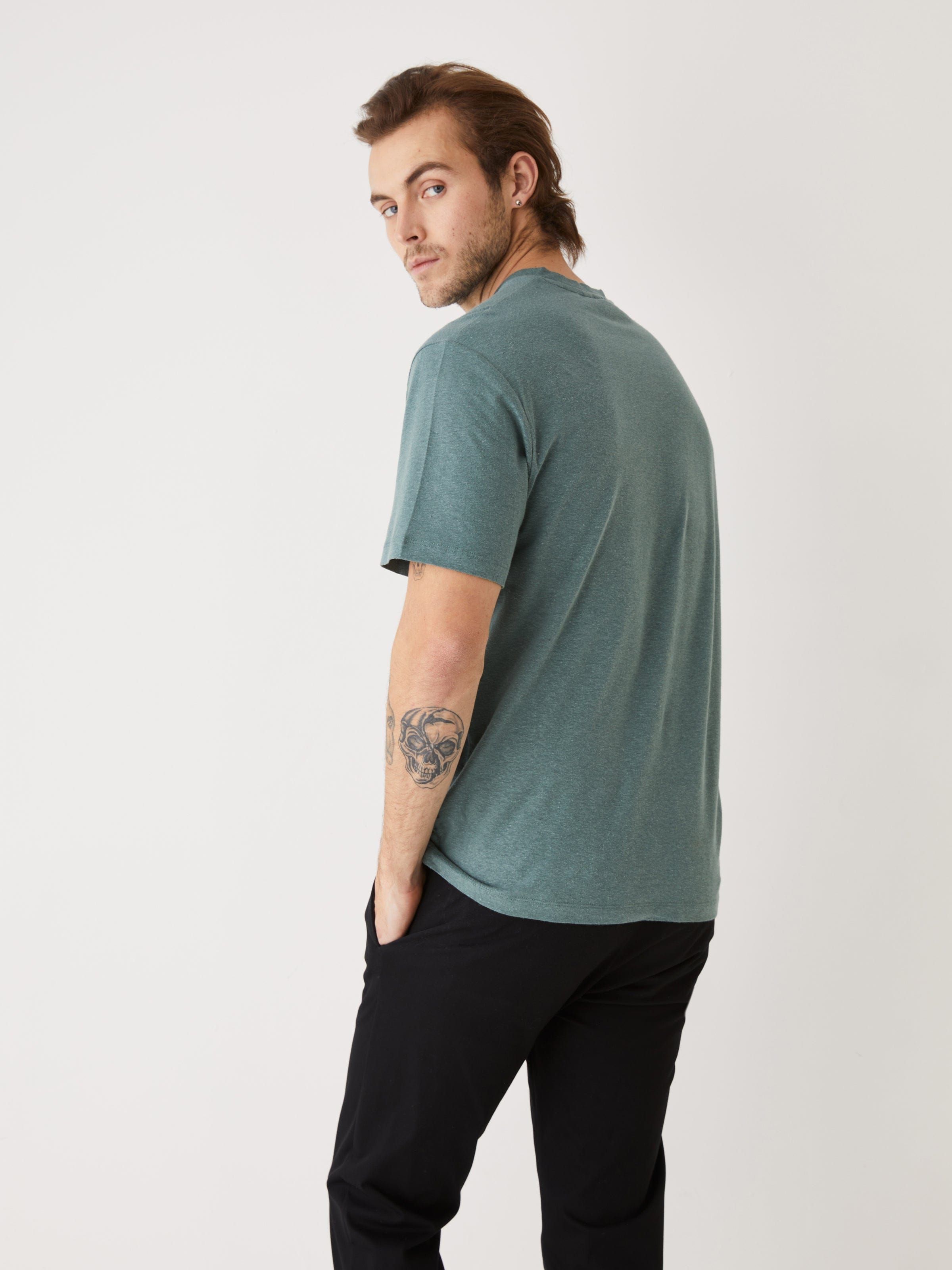 The Hemp Pocket T-Shirt in Green sold by Frank & Oak product image thumbnail 6