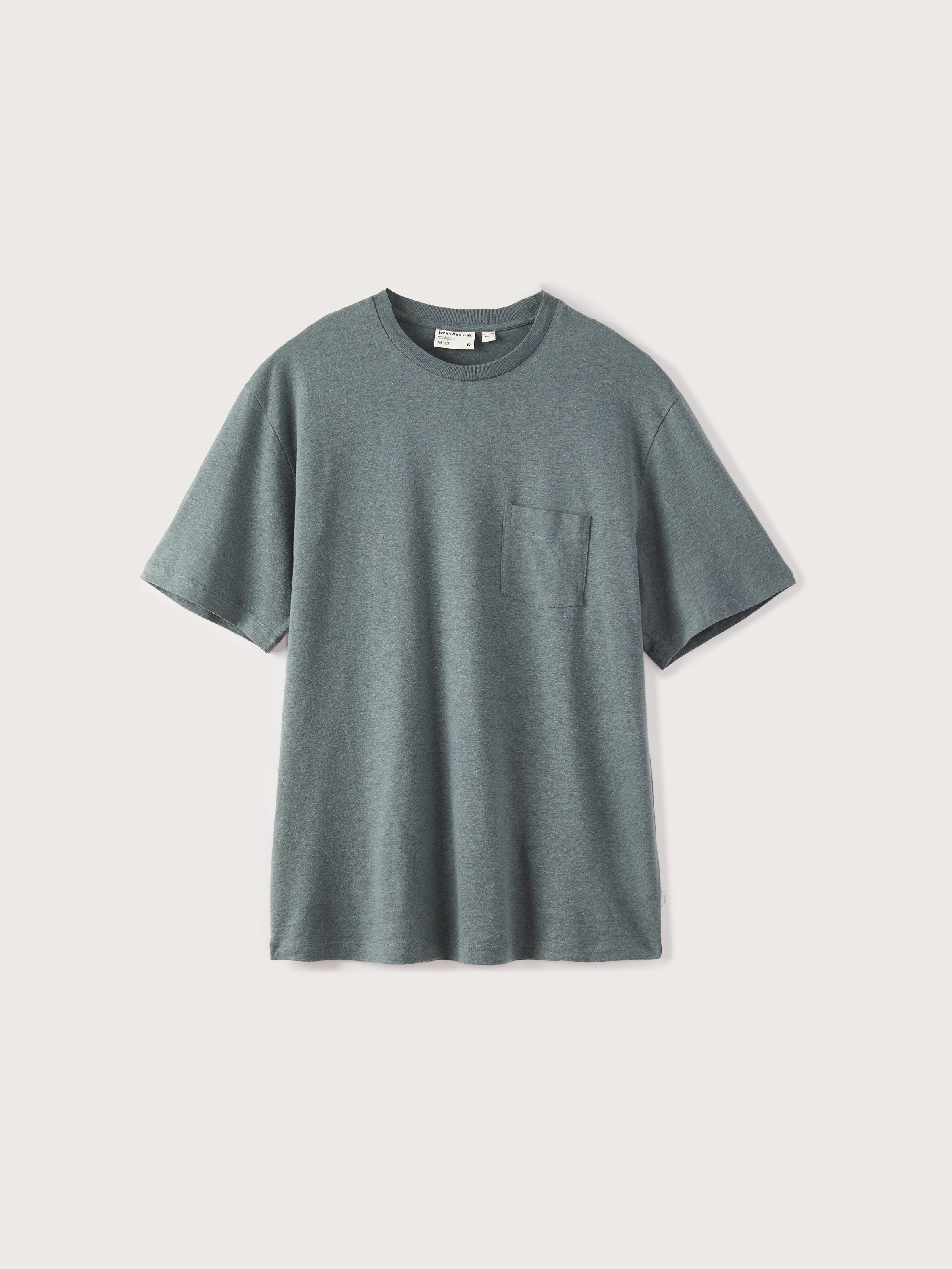 The Hemp Pocket T-Shirt in Green sold by Frank & Oak product image thumbnail 2