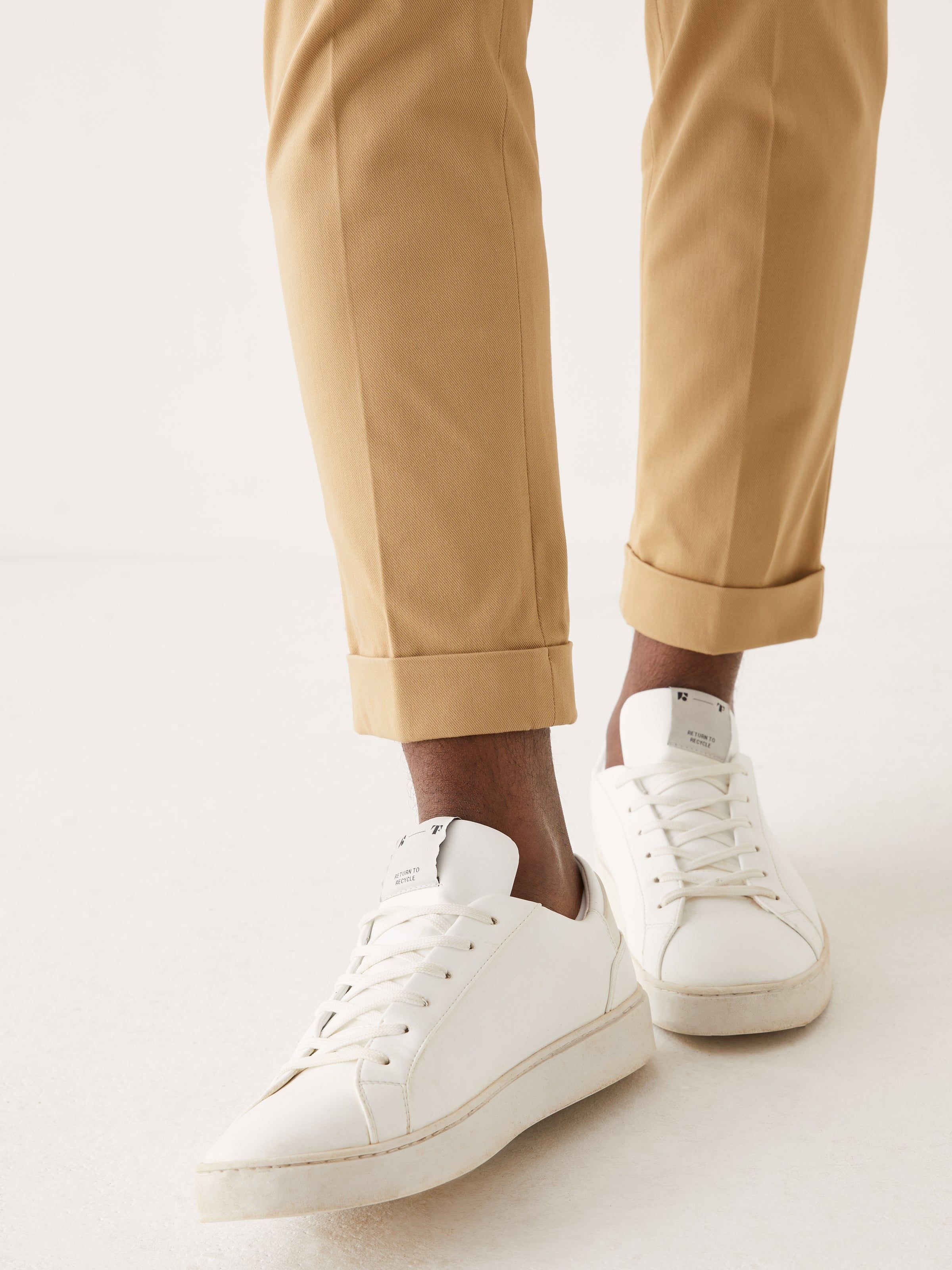 The Tapered Flex Worker's Pant in Tan sold by Frank & Oak product image thumbnail 8