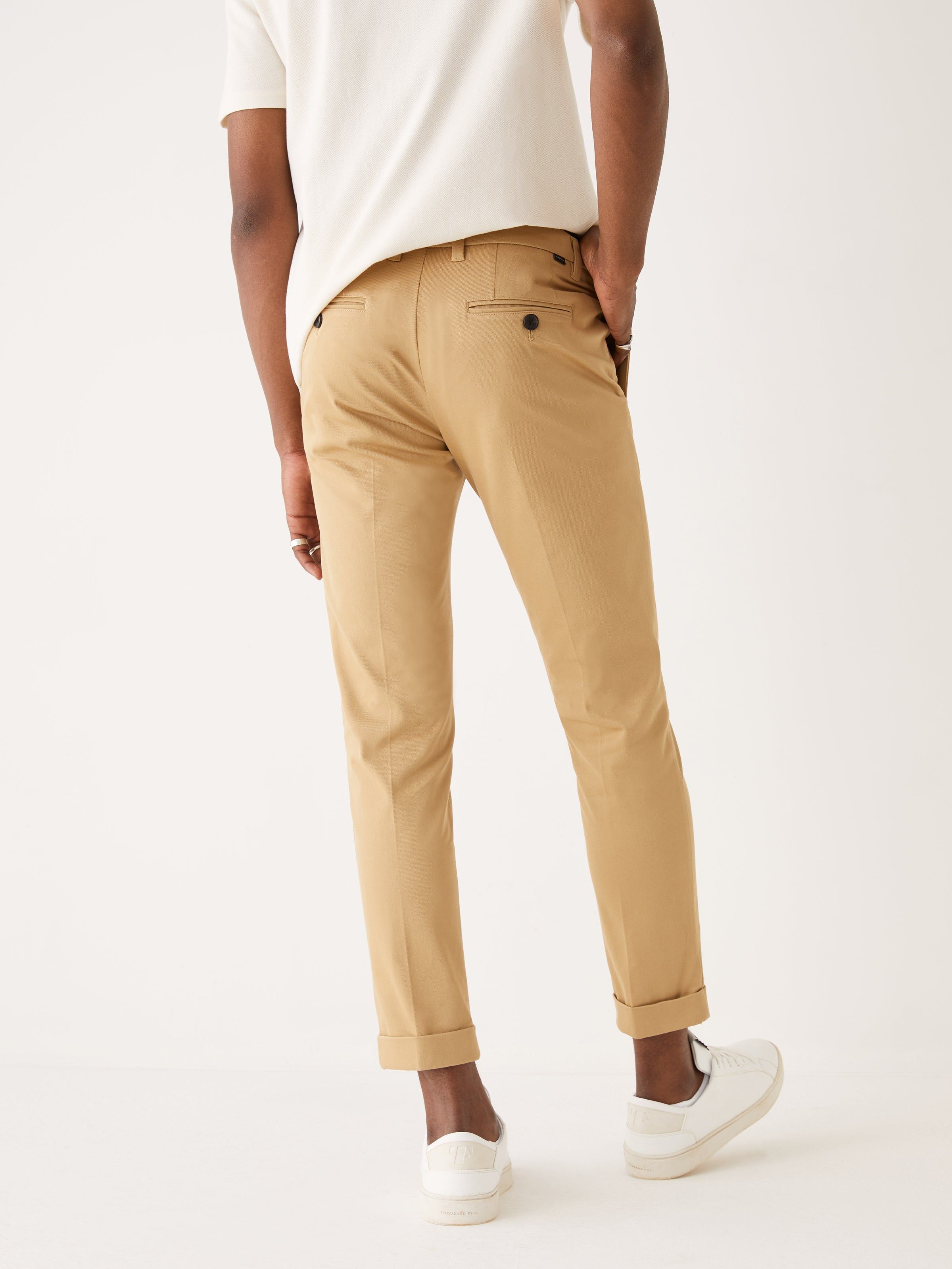 The Tapered Flex Worker's Pant in Tan sold by Frank & Oak product image thumbnail 2