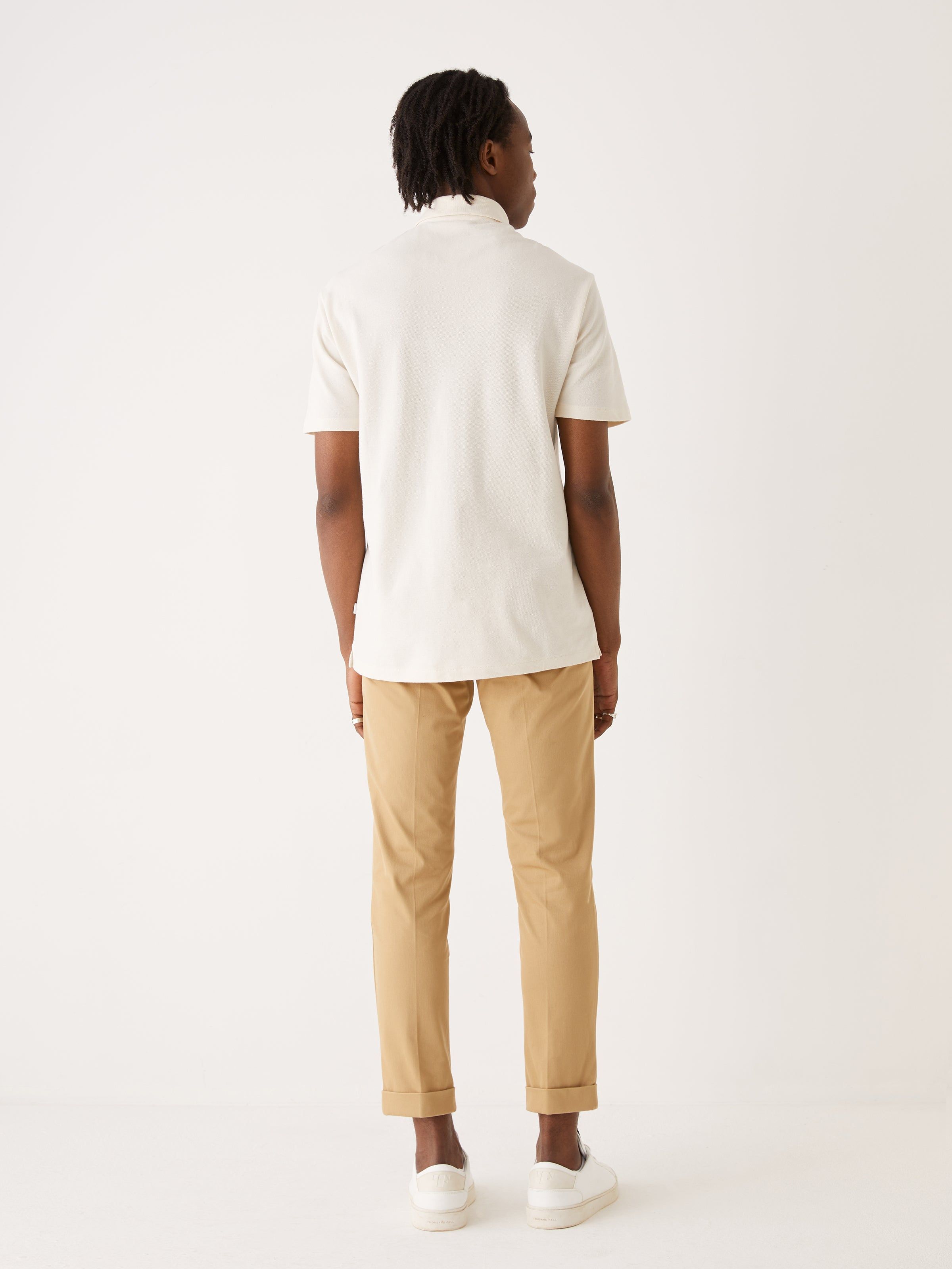 The Tapered Flex Worker's Pant in Tan sold by Frank & Oak product image thumbnail 6