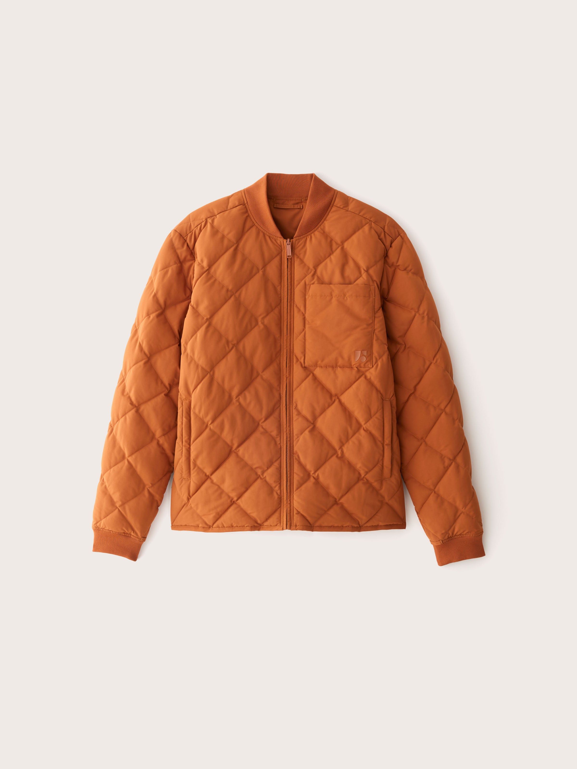 The Skyline Reversible Bomber in Orange sold by Frank & Oak product image thumbnail 5