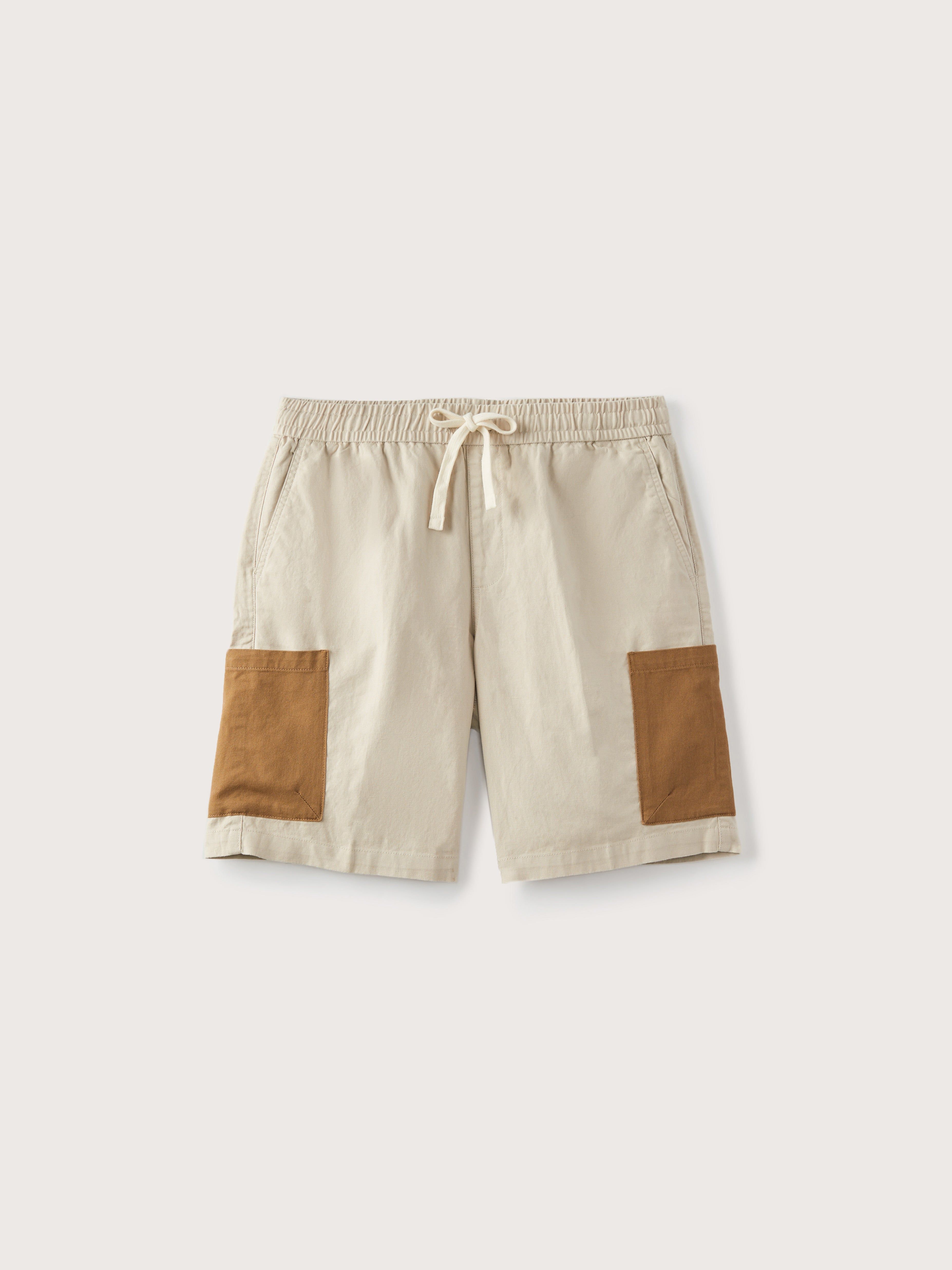 The Colour Block Cargo Short in Feather Grey sold by Frank & Oak product image thumbnail 2