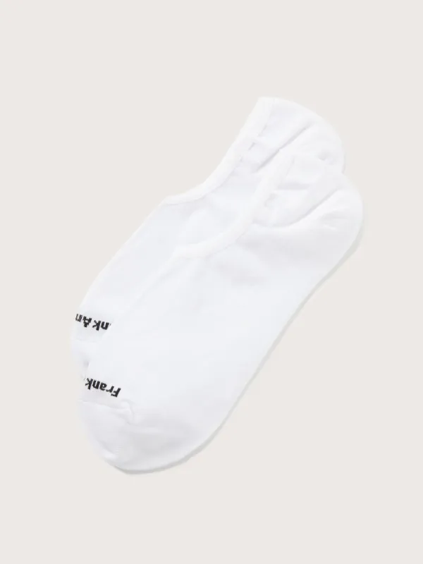 No-Show Socks in White sold by Frank & Oak
