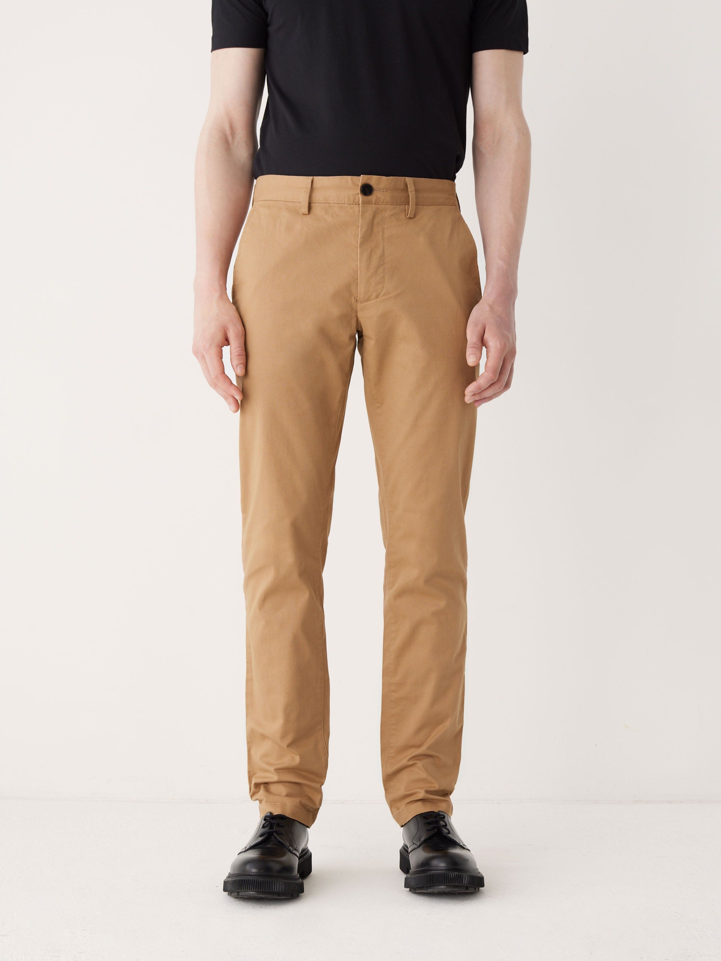 The Brunswick Slim Fit Chino Pant in Camel sold by Frank & Oak product image thumbnail 2